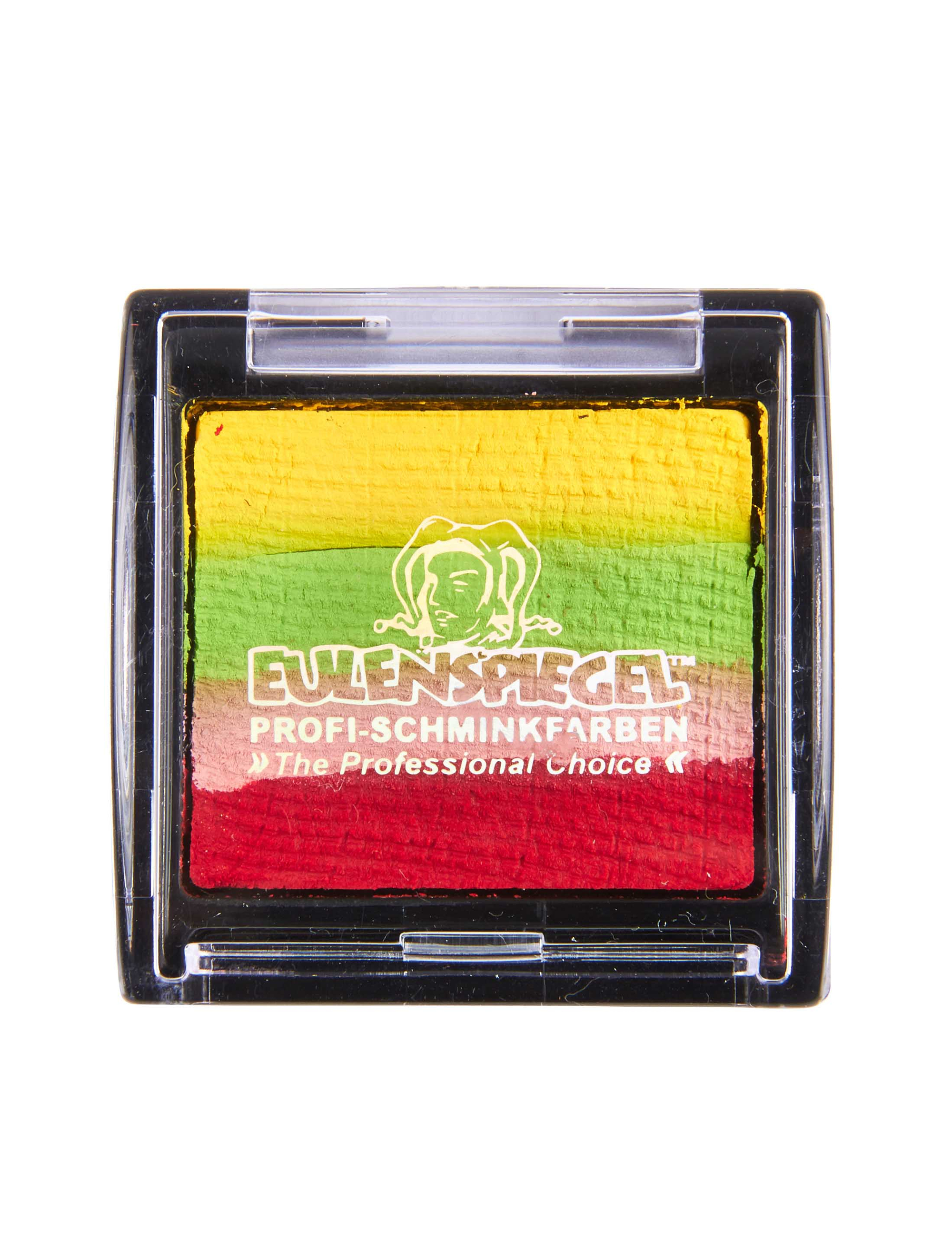Water Make-Up split cake blossom 6ml Schminke für Karneval & Fasching Farbe: bunt