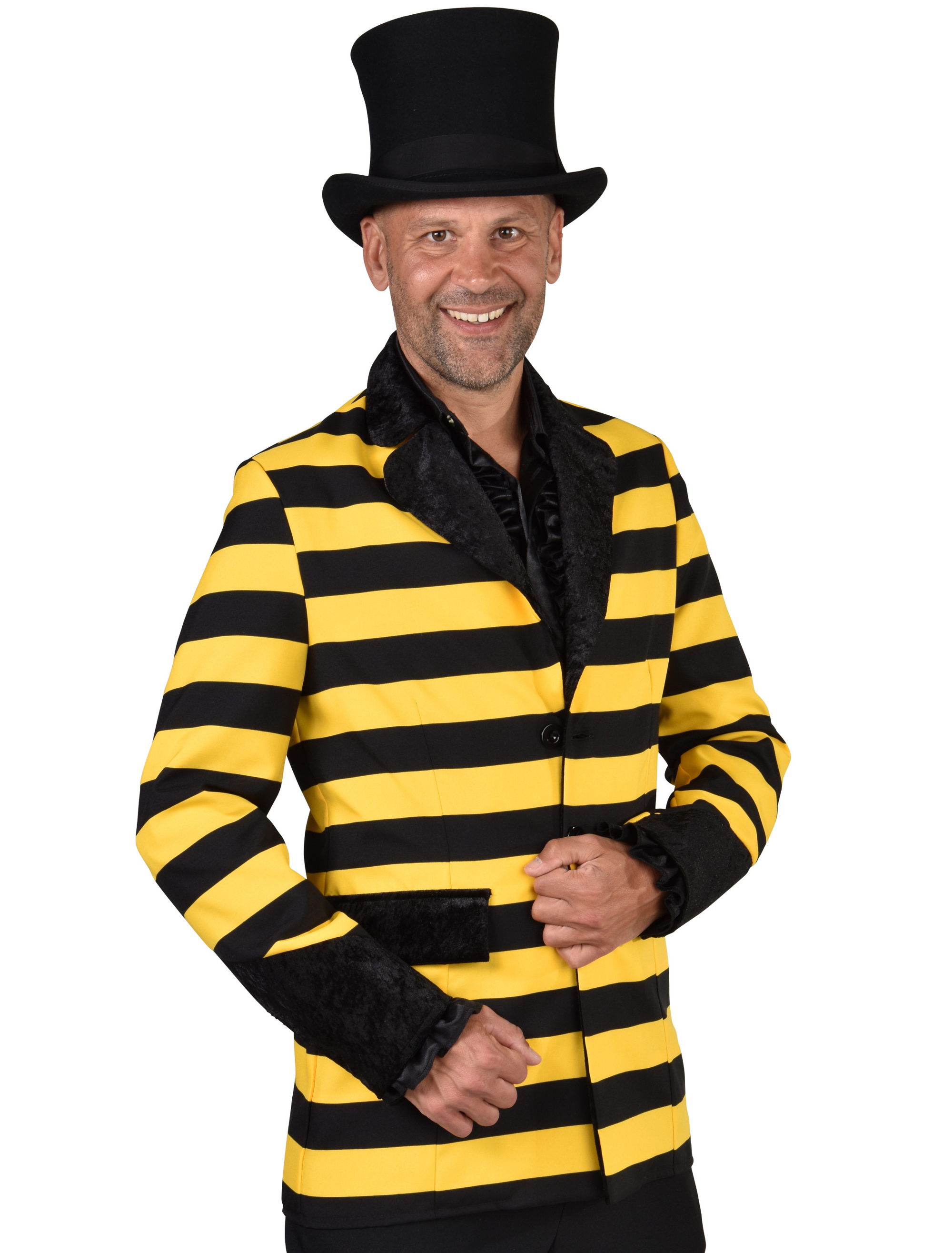 Jacke Biene Herren schwarz/gelb 3XL