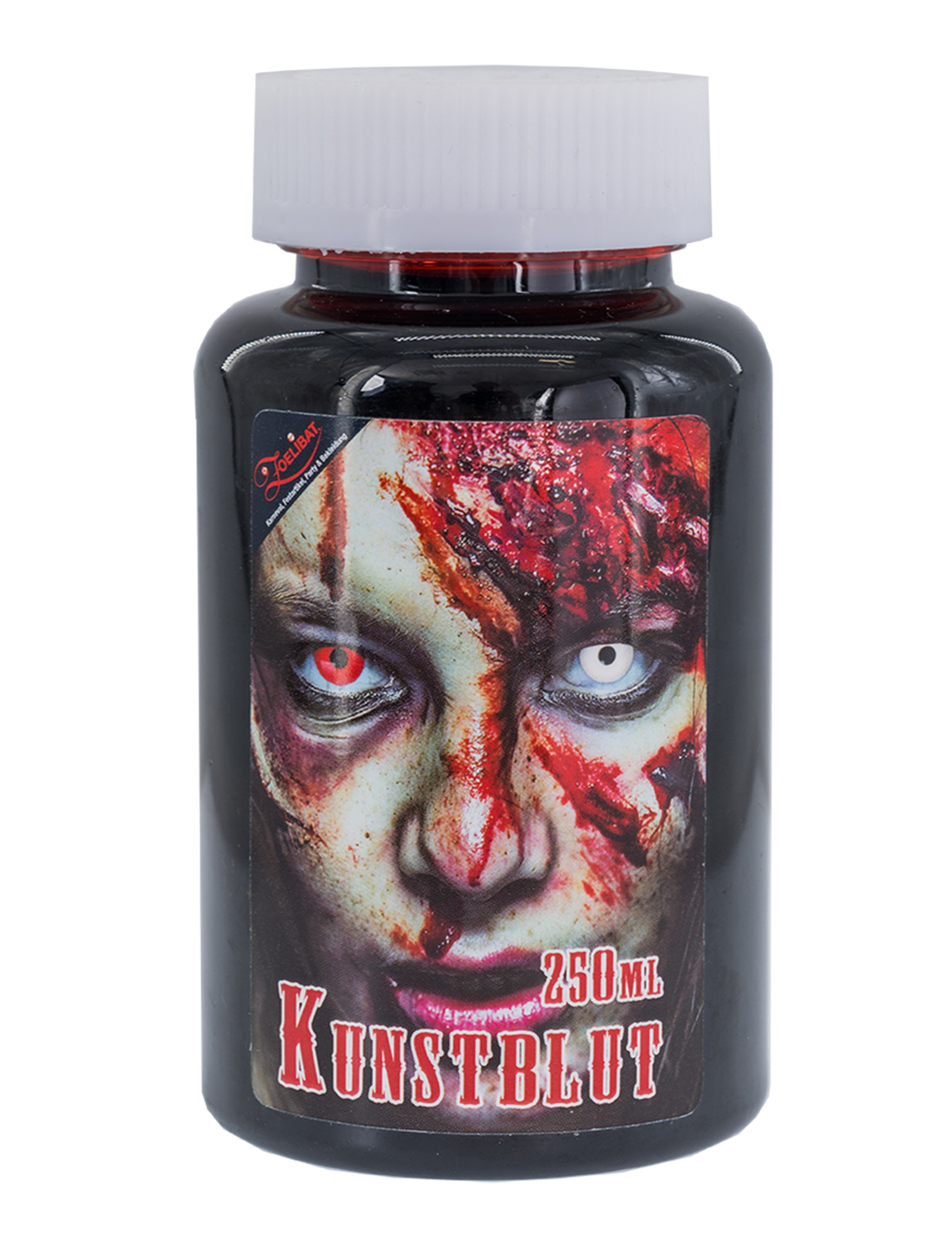 Kunstblut 250ml Schminke für Karneval & Fasching Farbe: rot