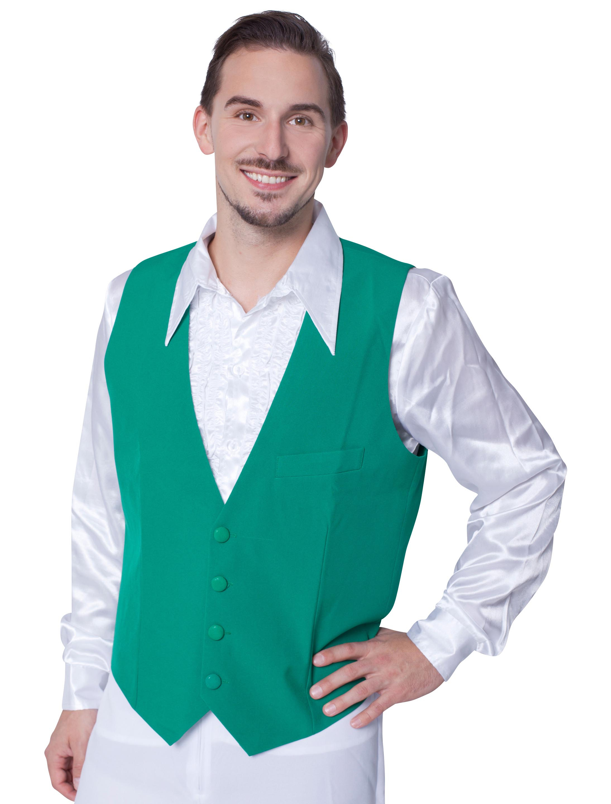Weste Herren grün 54/56