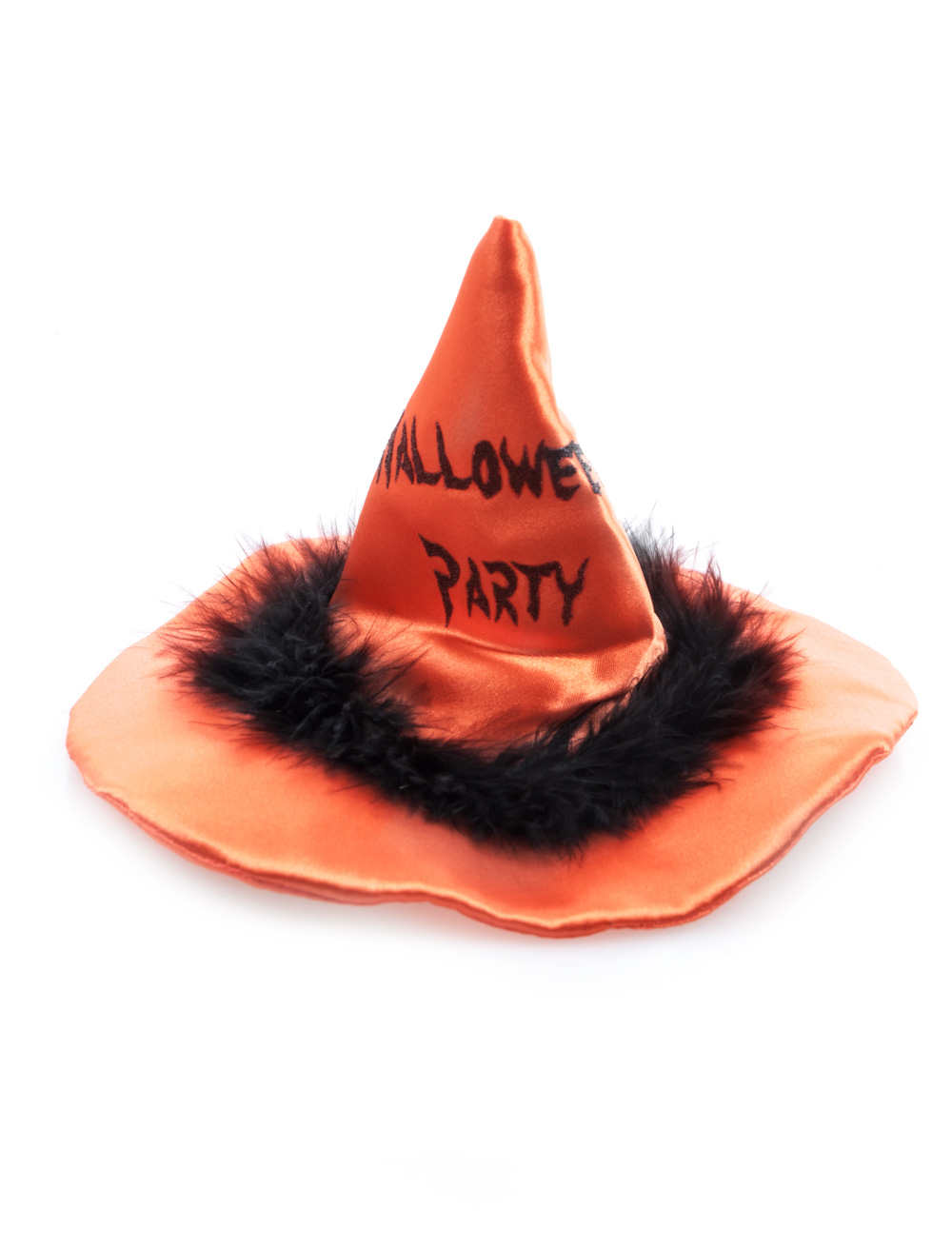 Kostümzubehör Mini Hexenhut Halloween Party orange