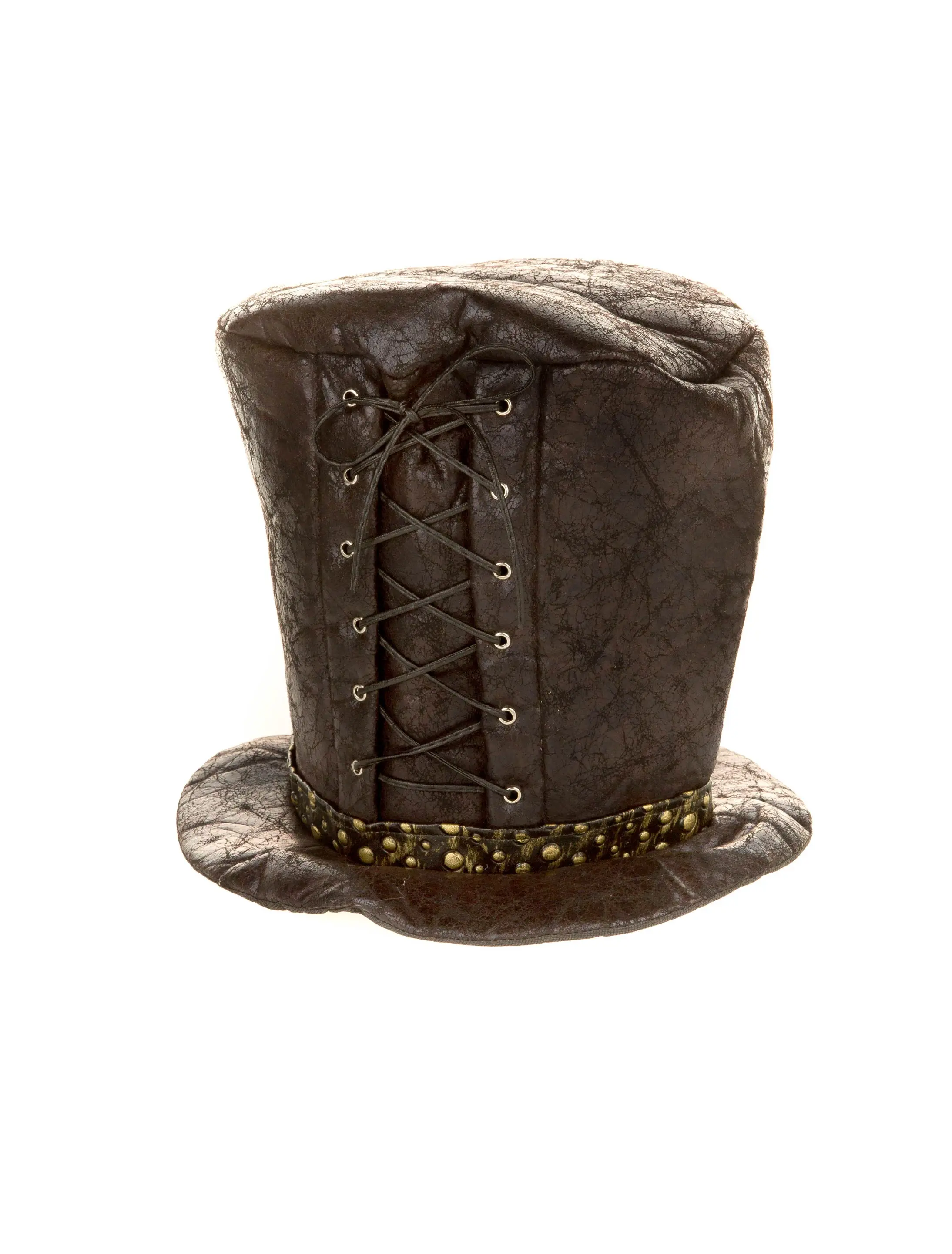 Kostümzubehör Zylinder hoch Henry dunkelbraun