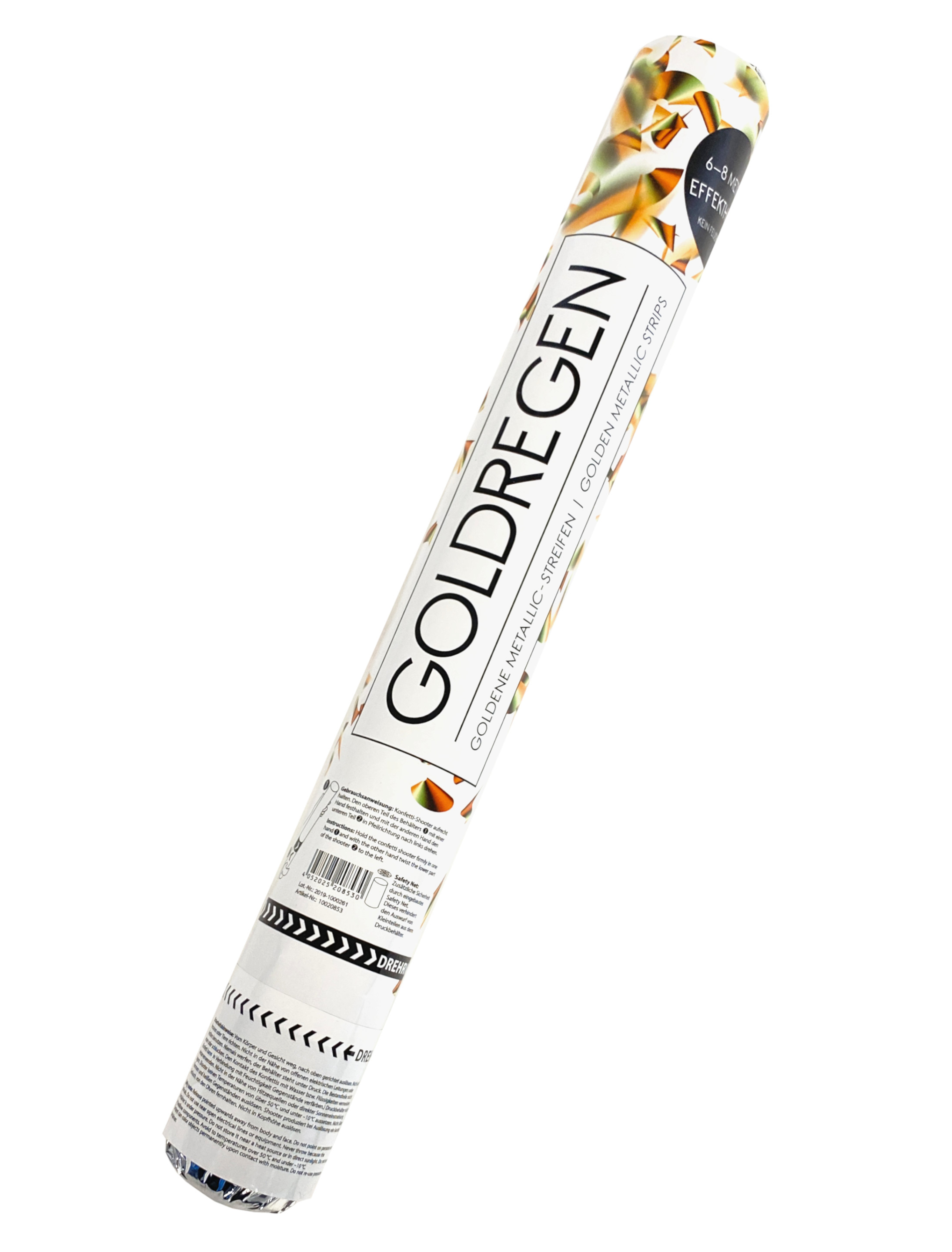 Party Popper 40 cm gold