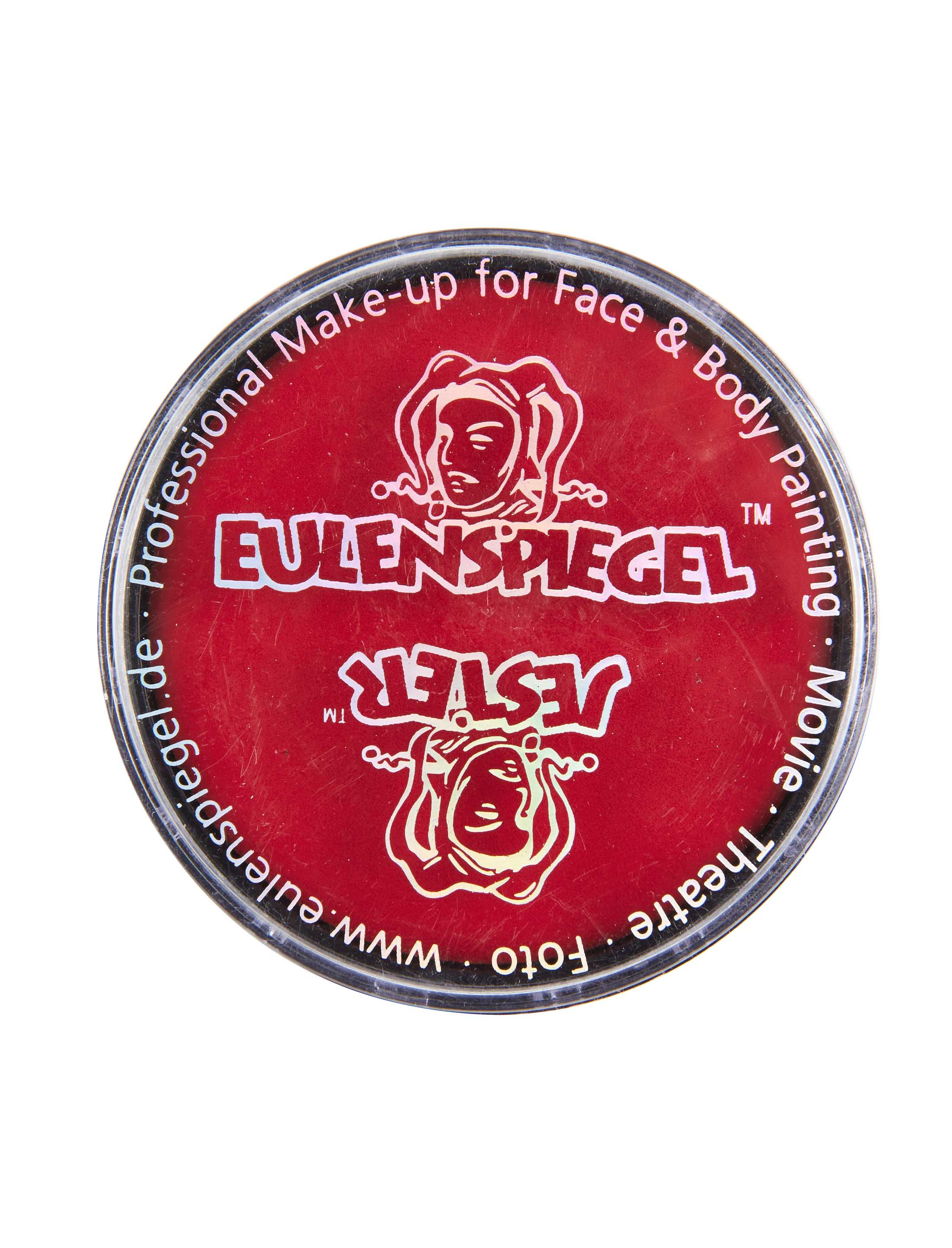 Creme-Schminke 35ml rot Schminke für Karneval & Fasching