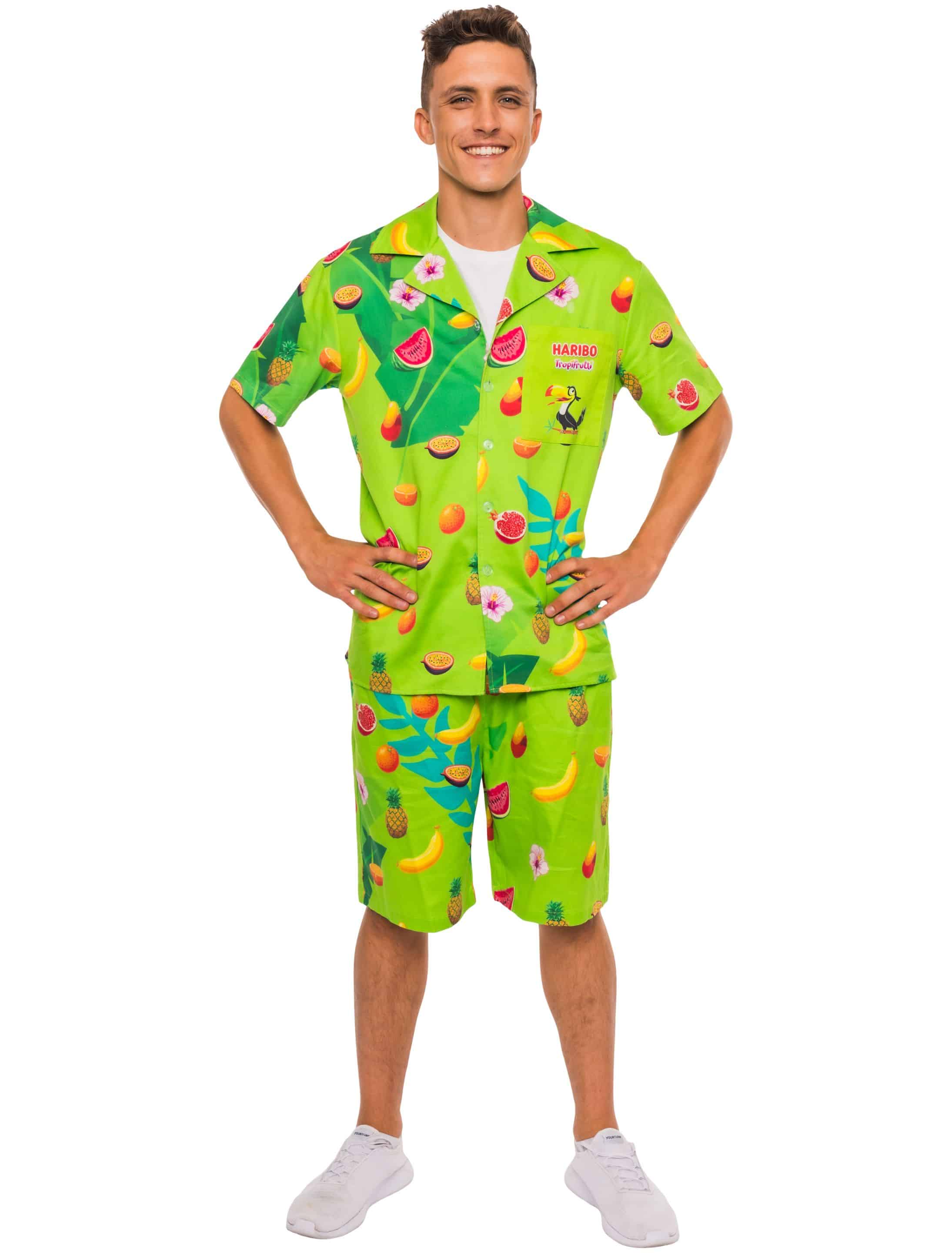 Hemd und Shorts HARIBO Tropifrutti Herren bunt M Farbe: bunt