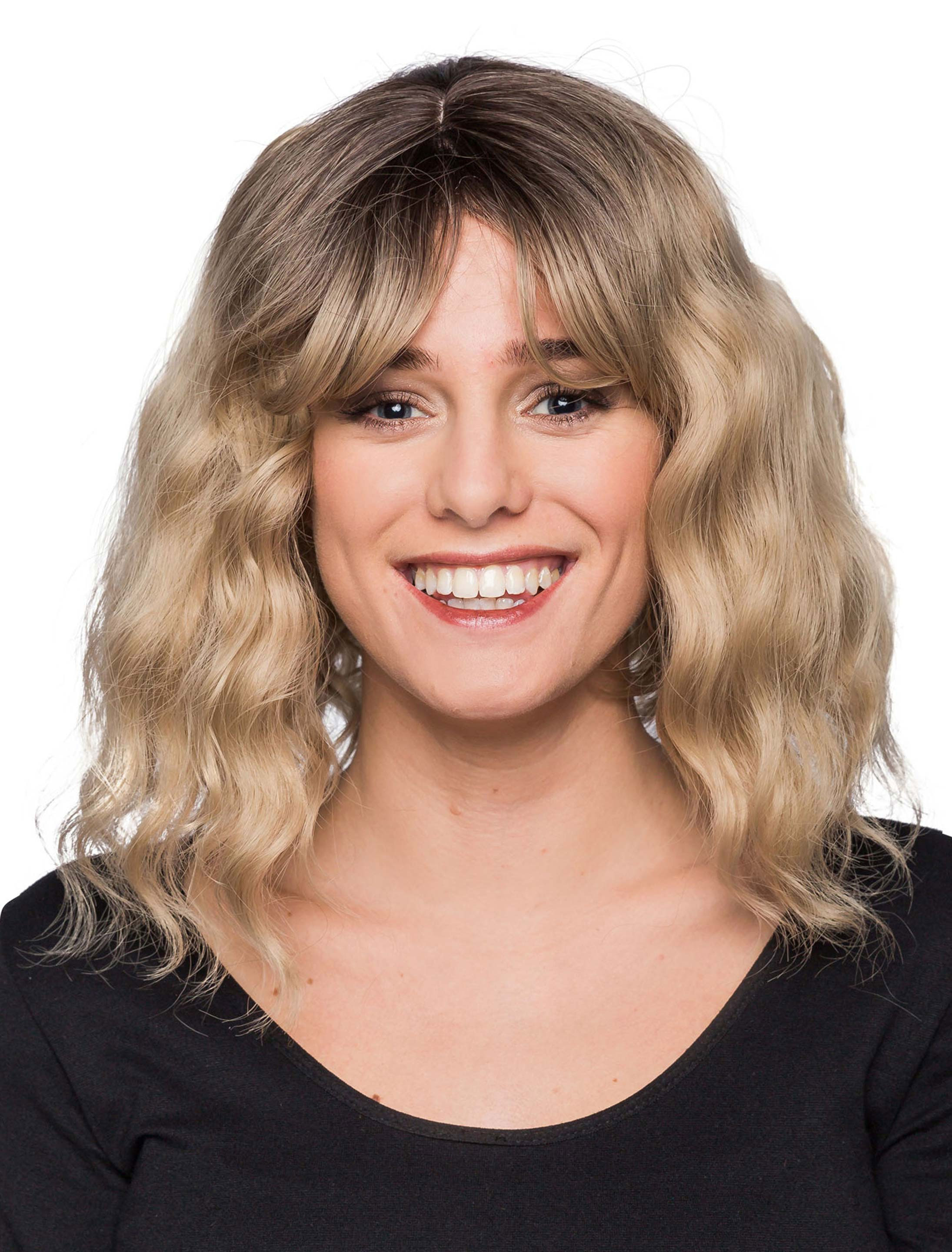 Kostümzubehör Kostümzubehör Perücke Ombre blond/braun one size