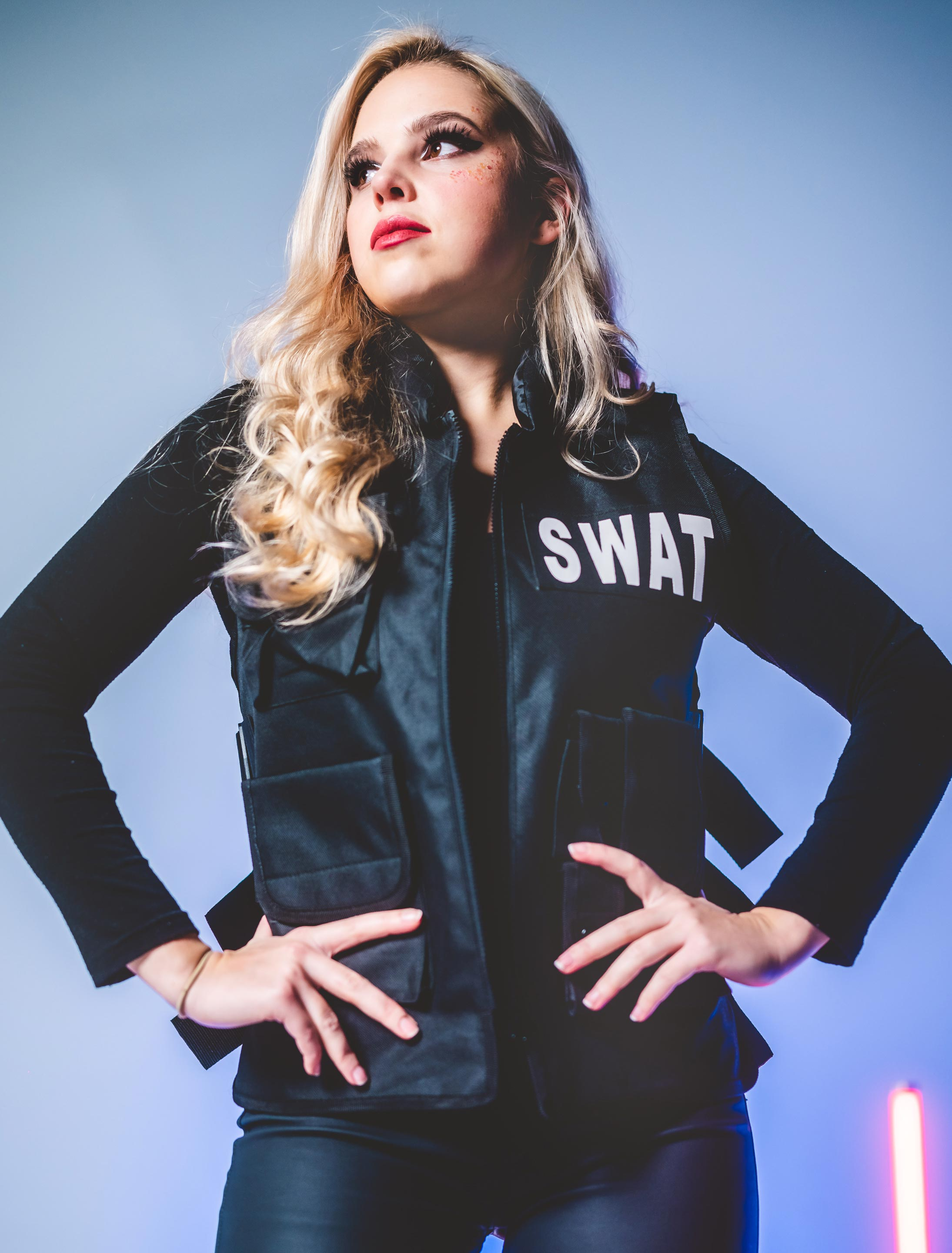 Weste SWAT Damen Farbe: schwarz