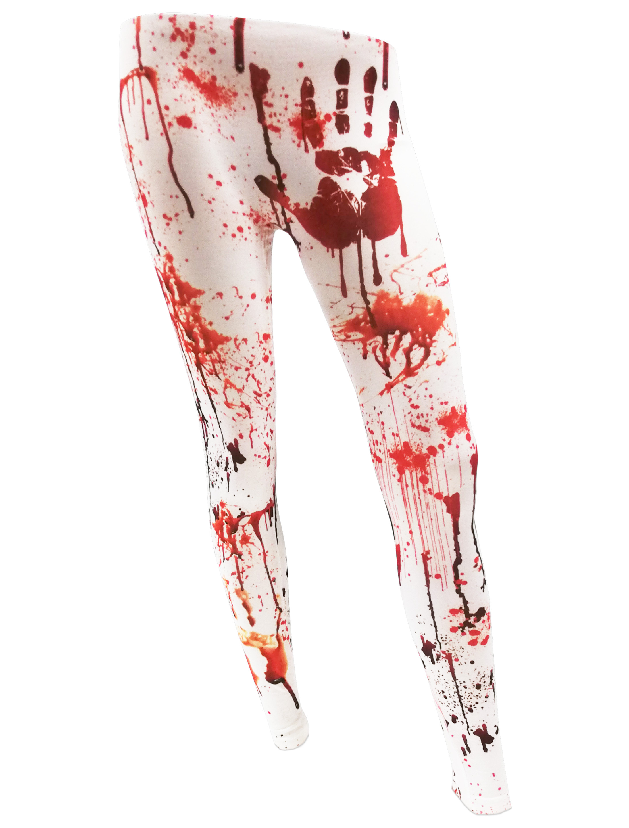 Leggings blutig Farbe: rot/weiß