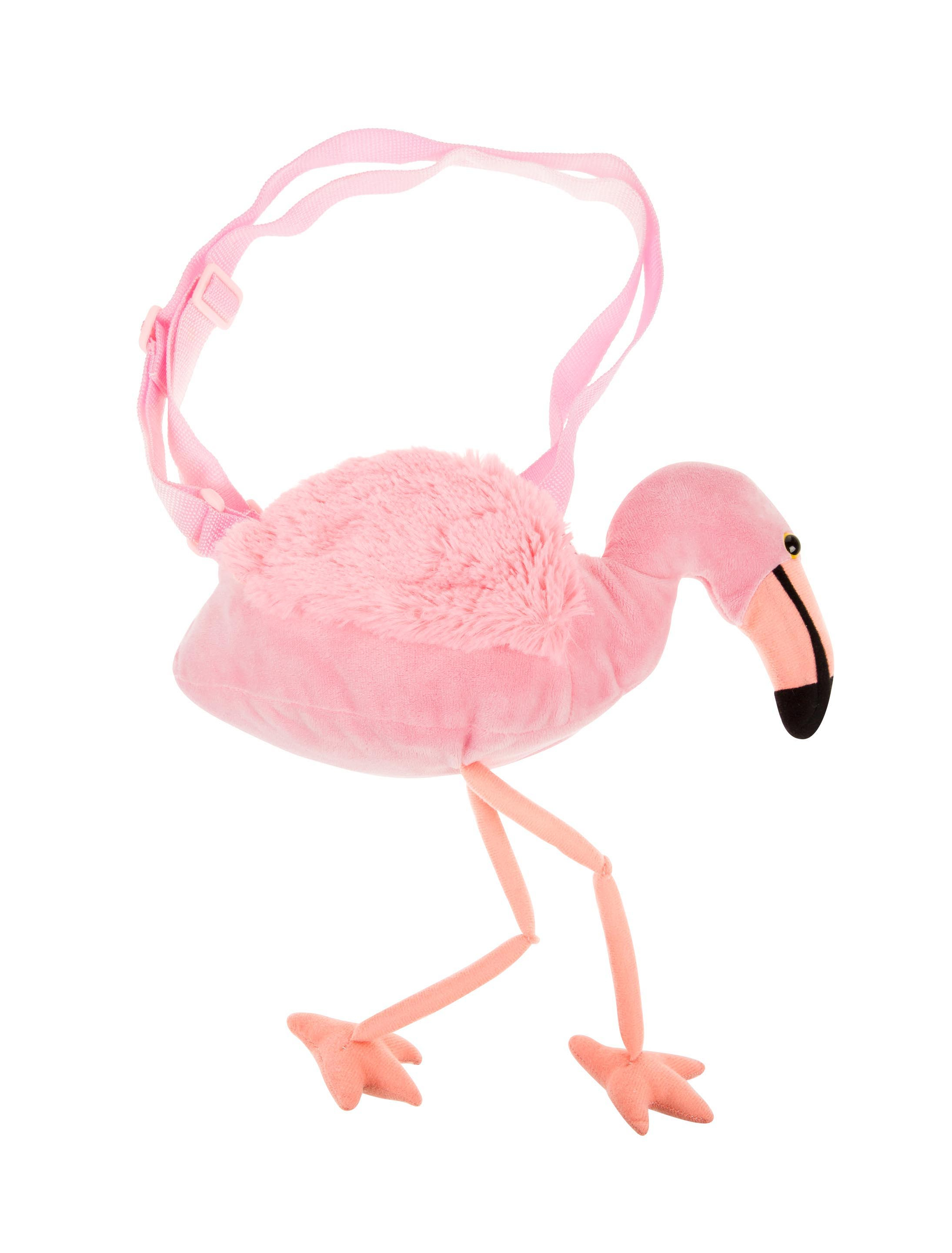 Kostümzubehör Tasche Flamingo pink