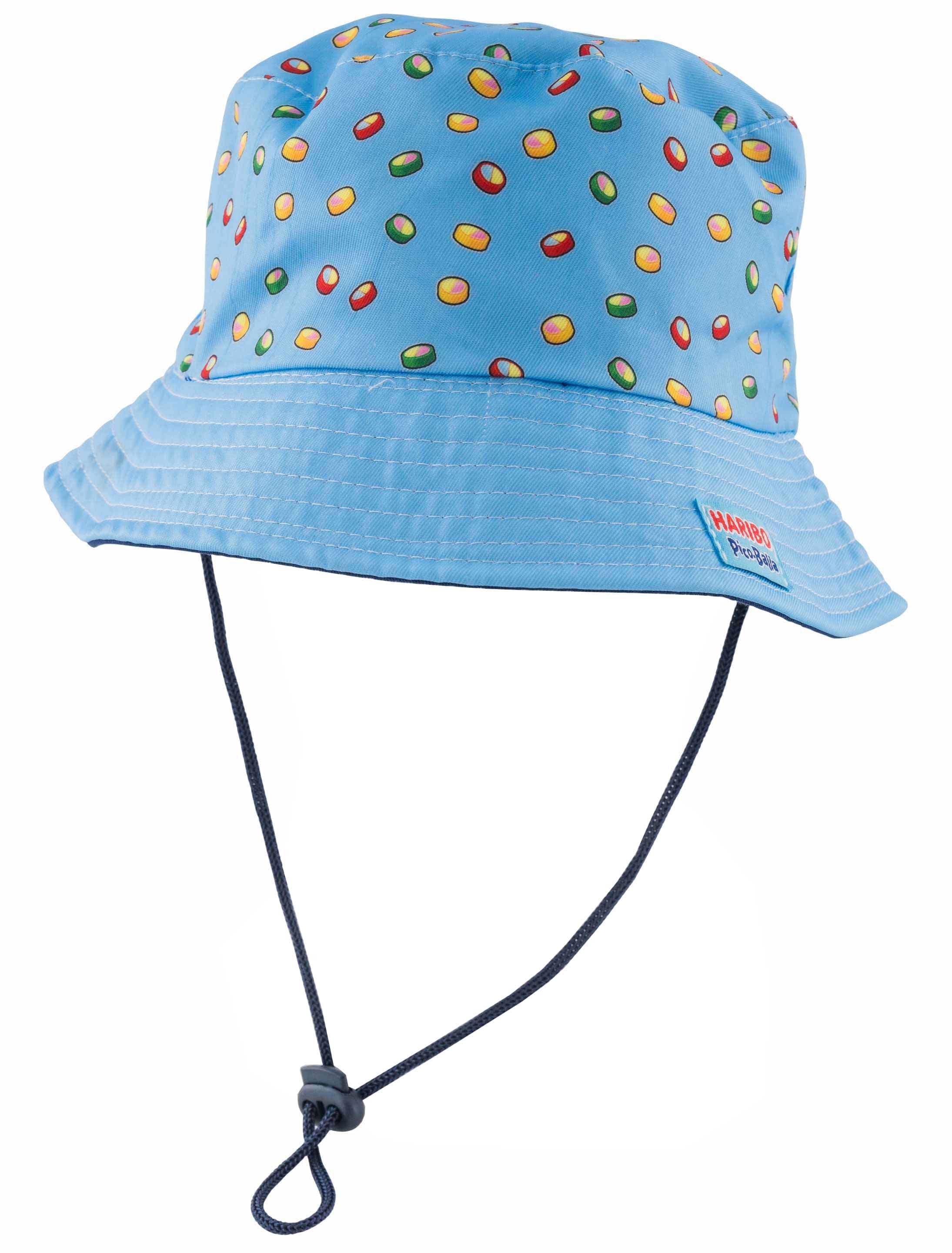 Kostümzubehör Fischerhut wendbar HARIBO Pico-Balla blau