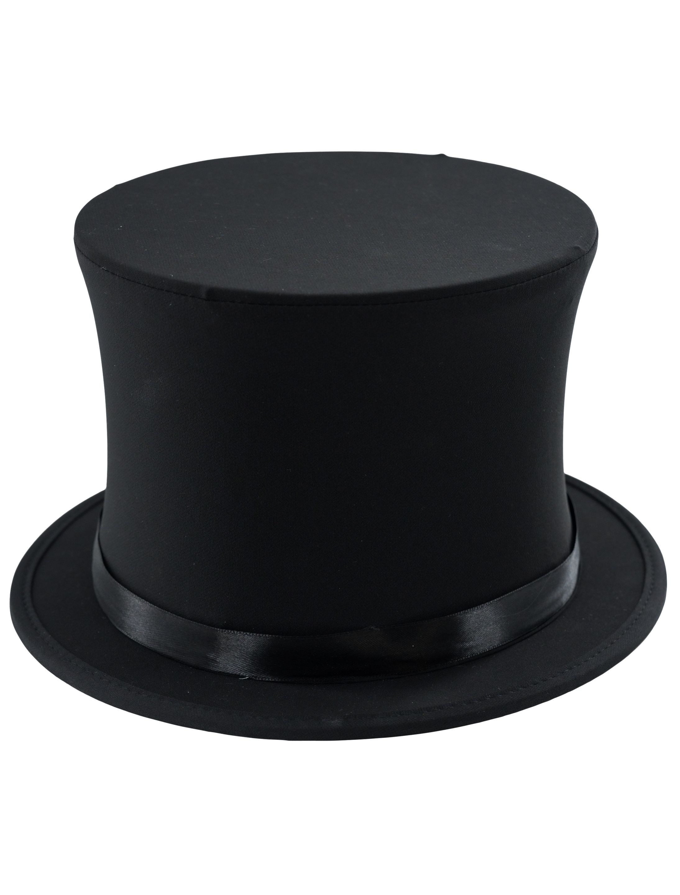 Kostümzubehör Aufklapp-Zylinder schwarz 61