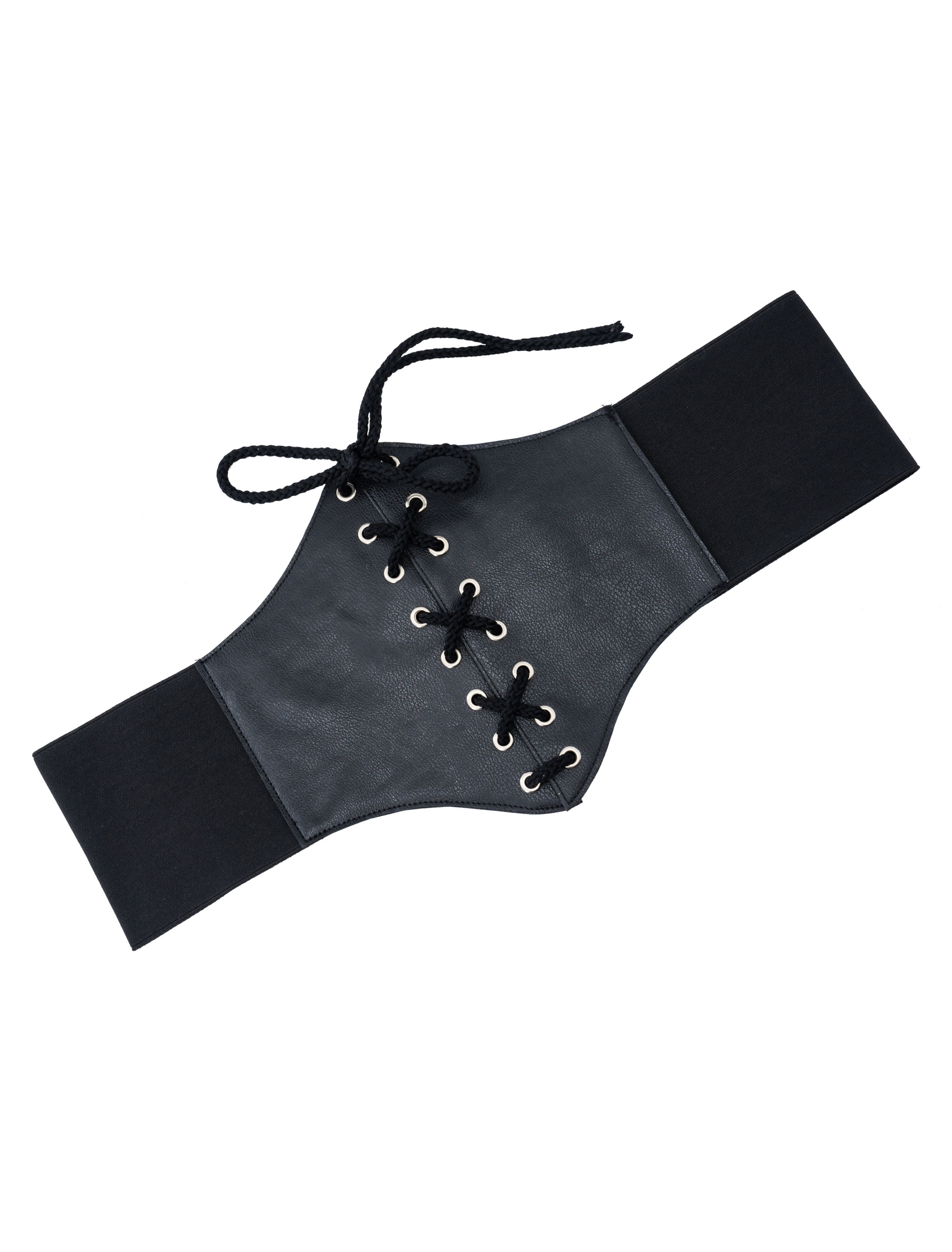 Kleid Totenkopf mit Korsett Damen schwarz/rot 2XL/3XL