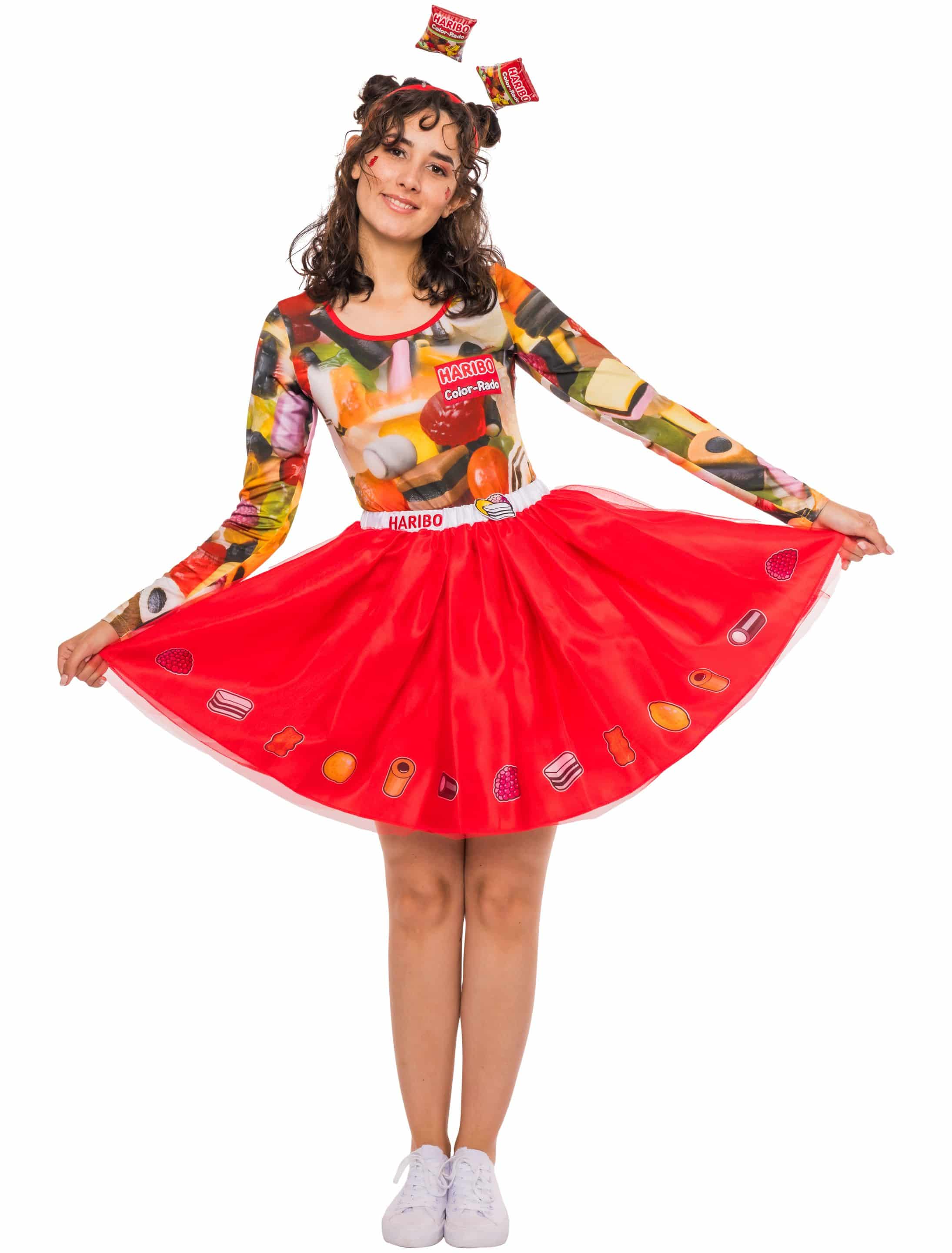 Rock HARIBO Color-Rado Damen rot one size