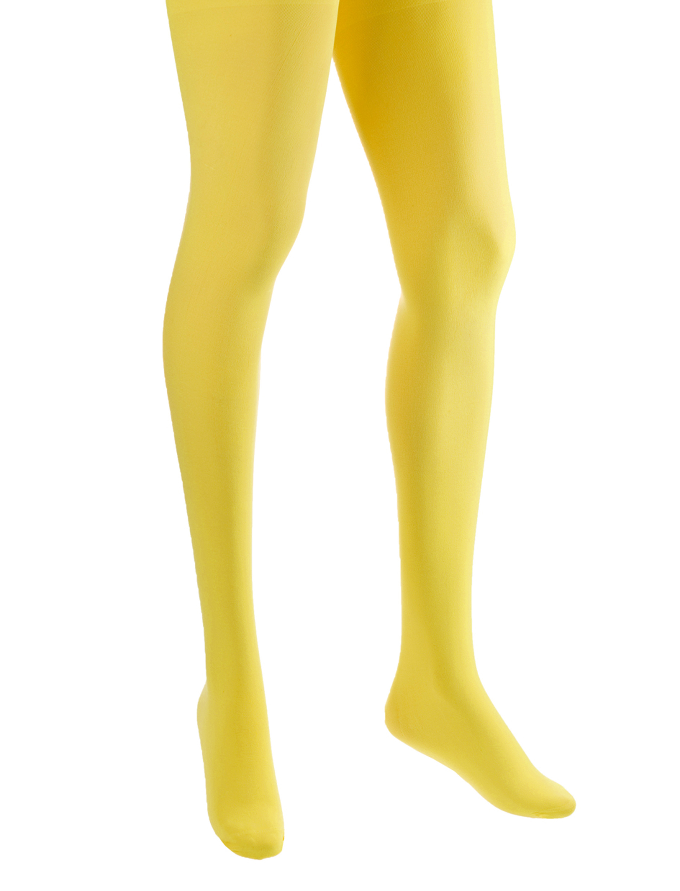 Kostümzubehör Strumpfhose 60den Damen gelb S/M