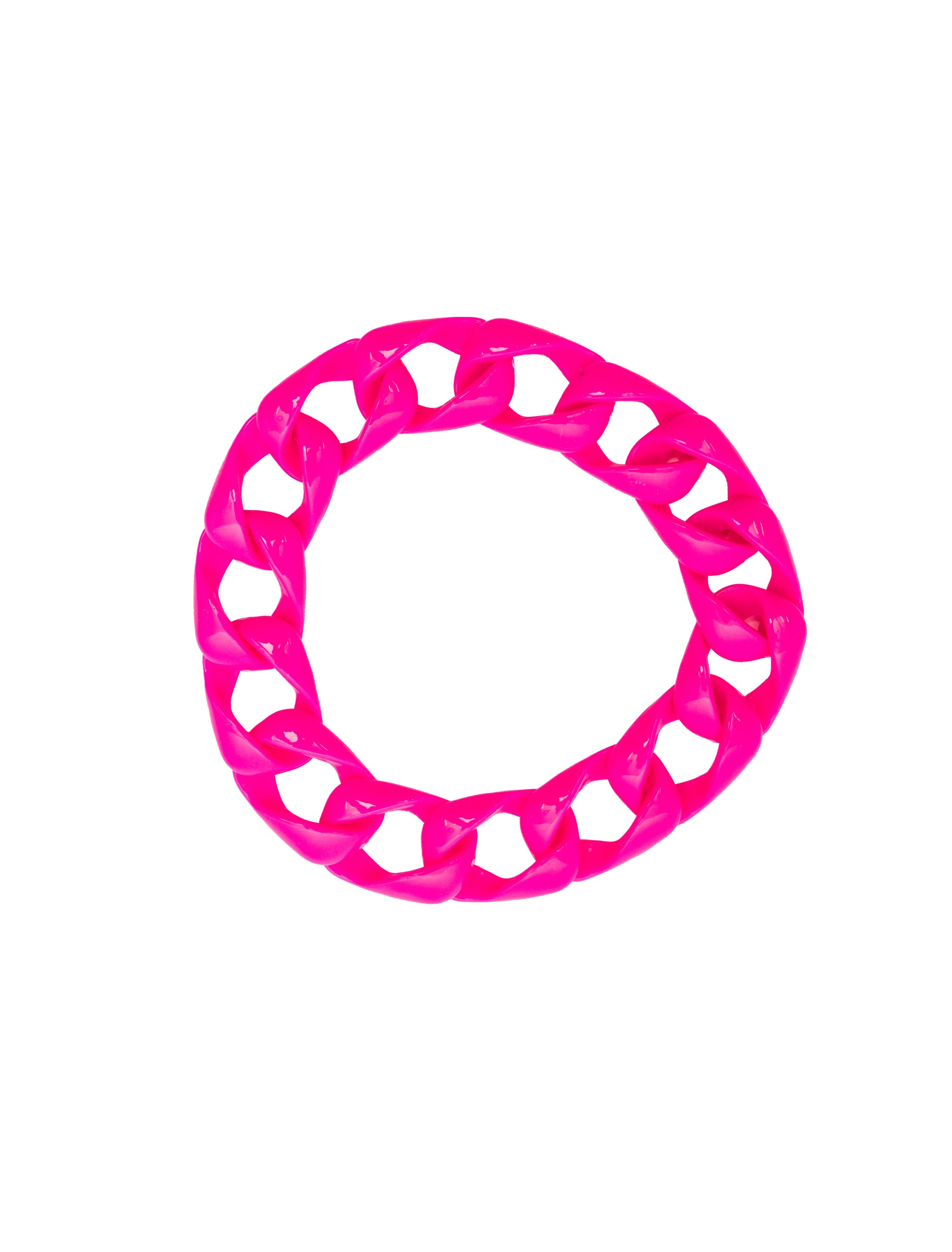 Kostümzubehör Armband neonpink