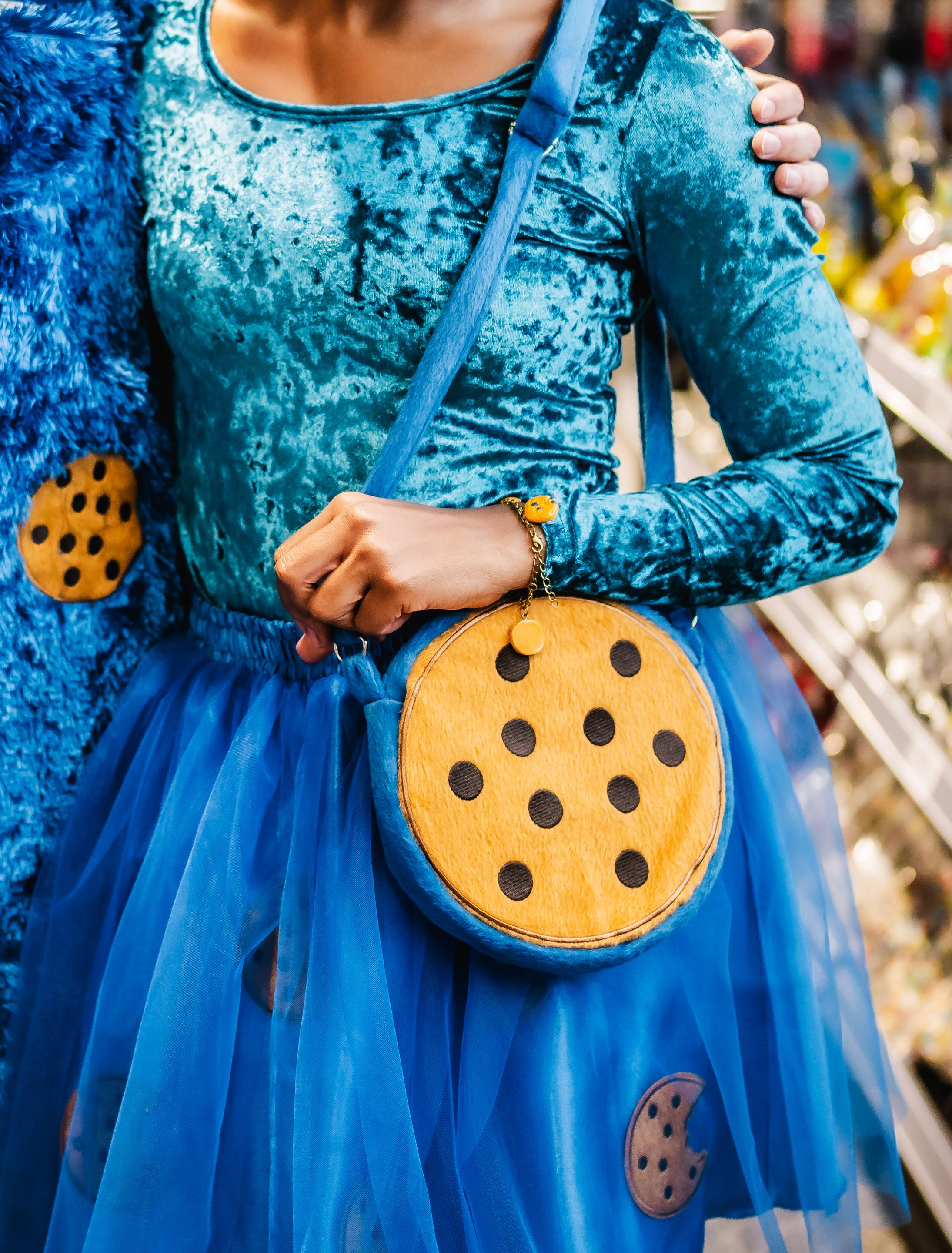 Kostümzubehör Tasche Krümelchen Farbe: braun