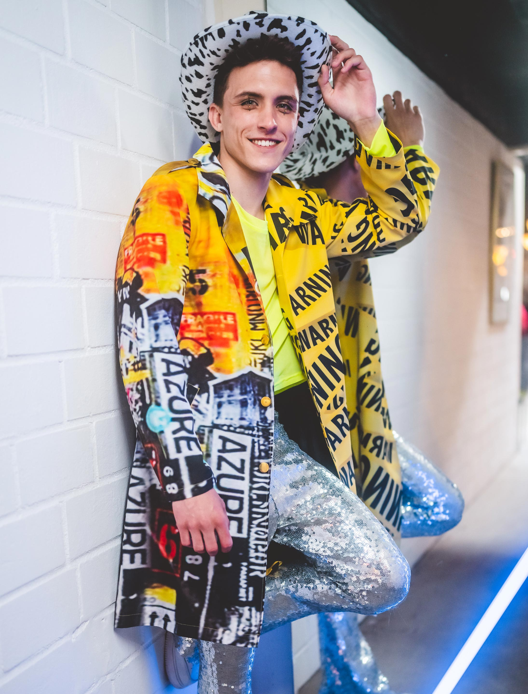 Jacke WARNING Herren bunt 2XL Farbe: bunt