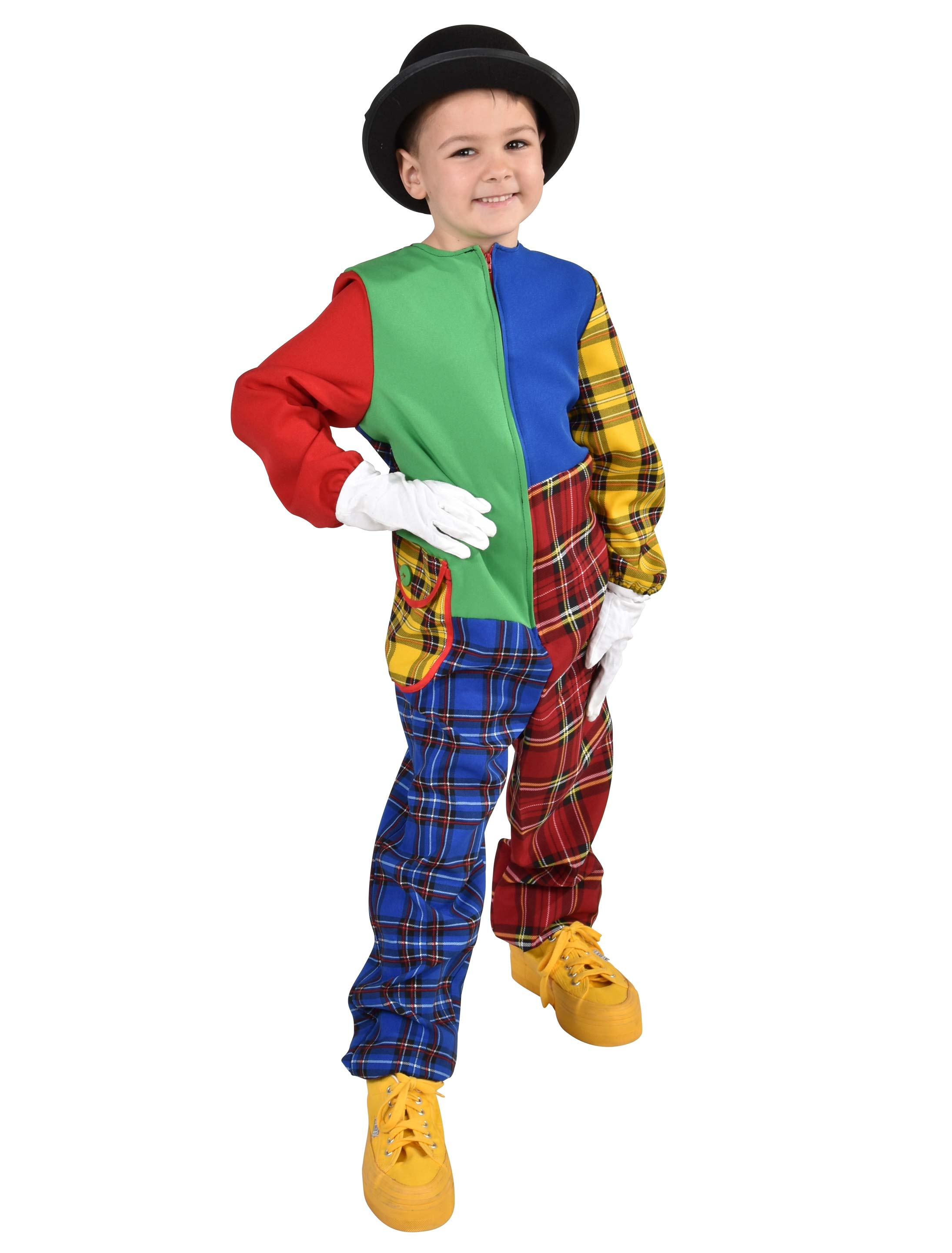 Overall Clown Kinder bunt-140 Farbe: bunt