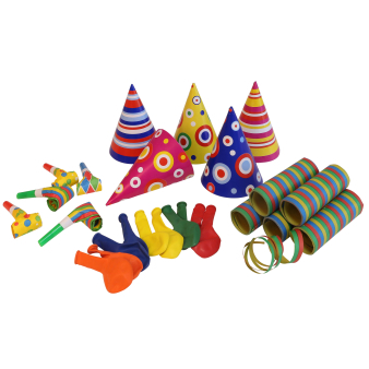 Party-Set 25-tlg. Farbe: bunt