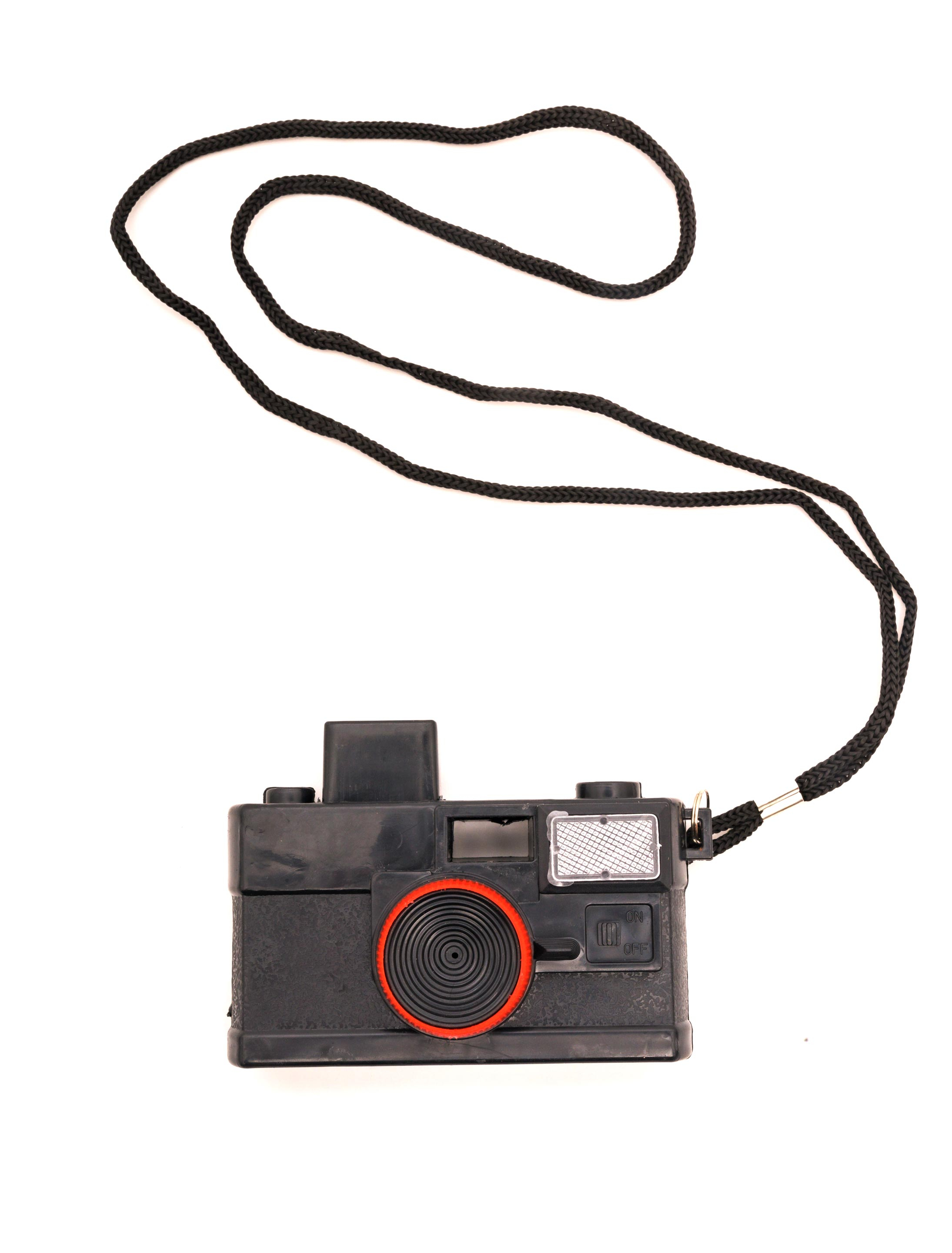 Kostümzubehör Kamera mit Spritzfunktion Farbe: schwarz