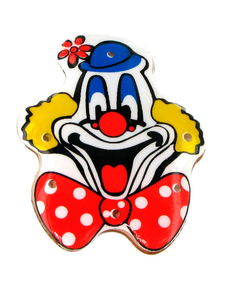 Kostümzubehör Blinky Deiters Clown Farbe: mehrfarbig