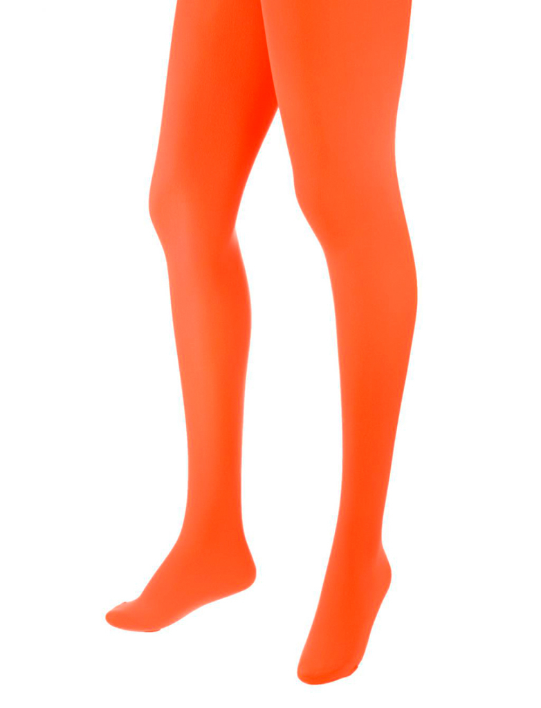 Kostümzubehör Strumpfhose 60den neonorange one size