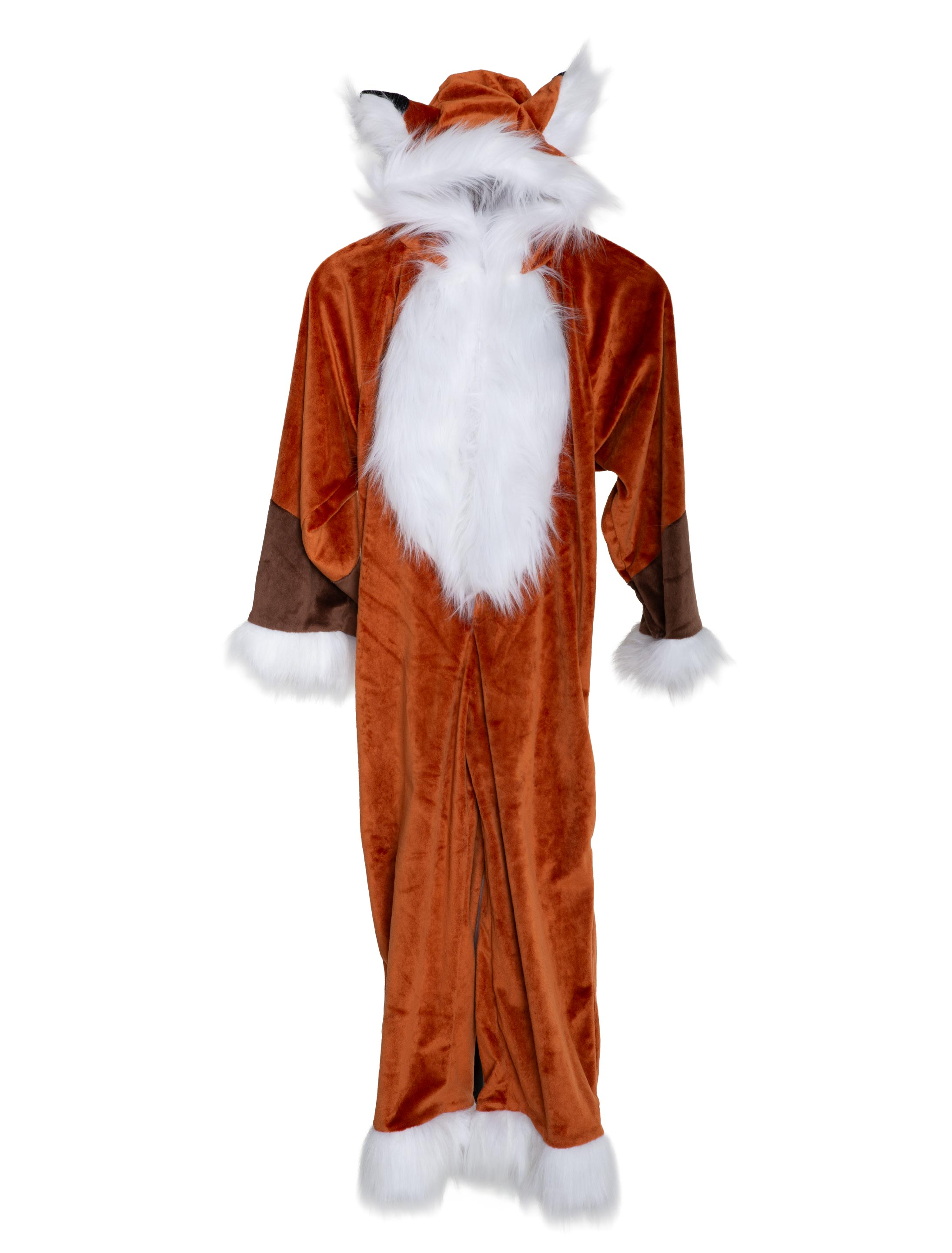 Overall Plüsch Fuchs Kinder braun/weiß 140/164
