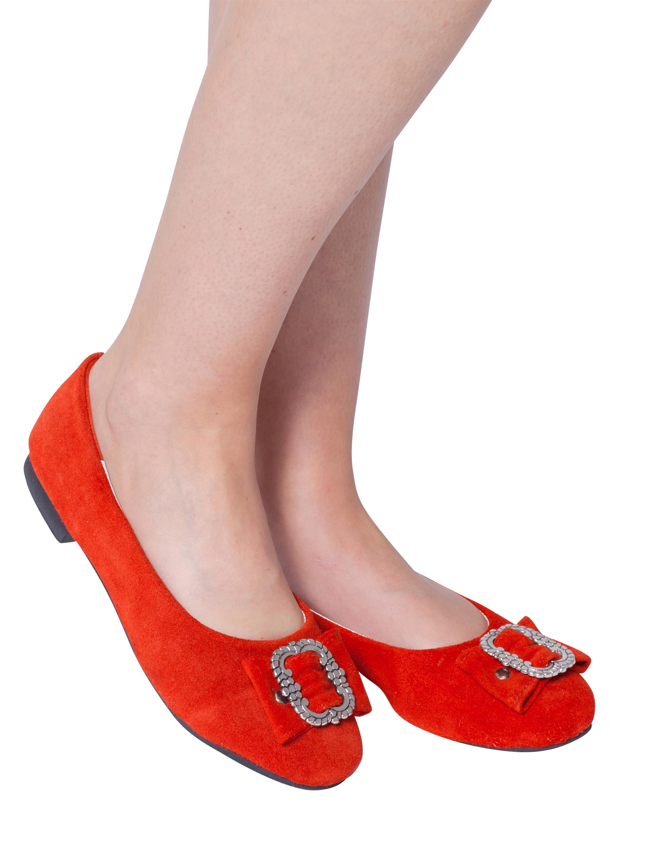 Kostümzubehör Trachtenschuhe Damen rot 42