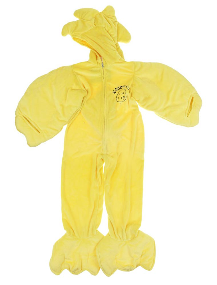 Overall Woodstock Plüsch gelb