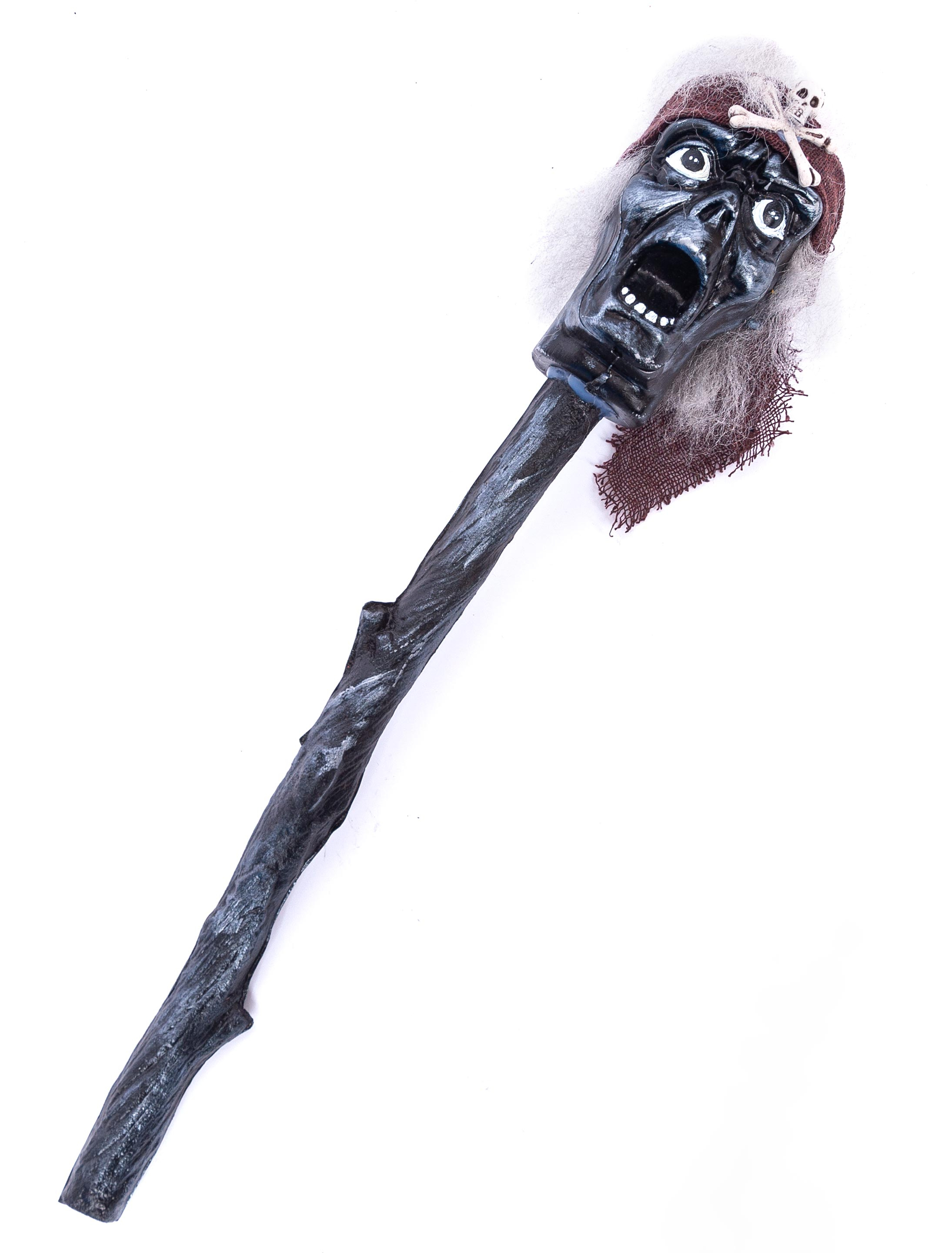 Kostümzubehör Halloween Stab schwarz