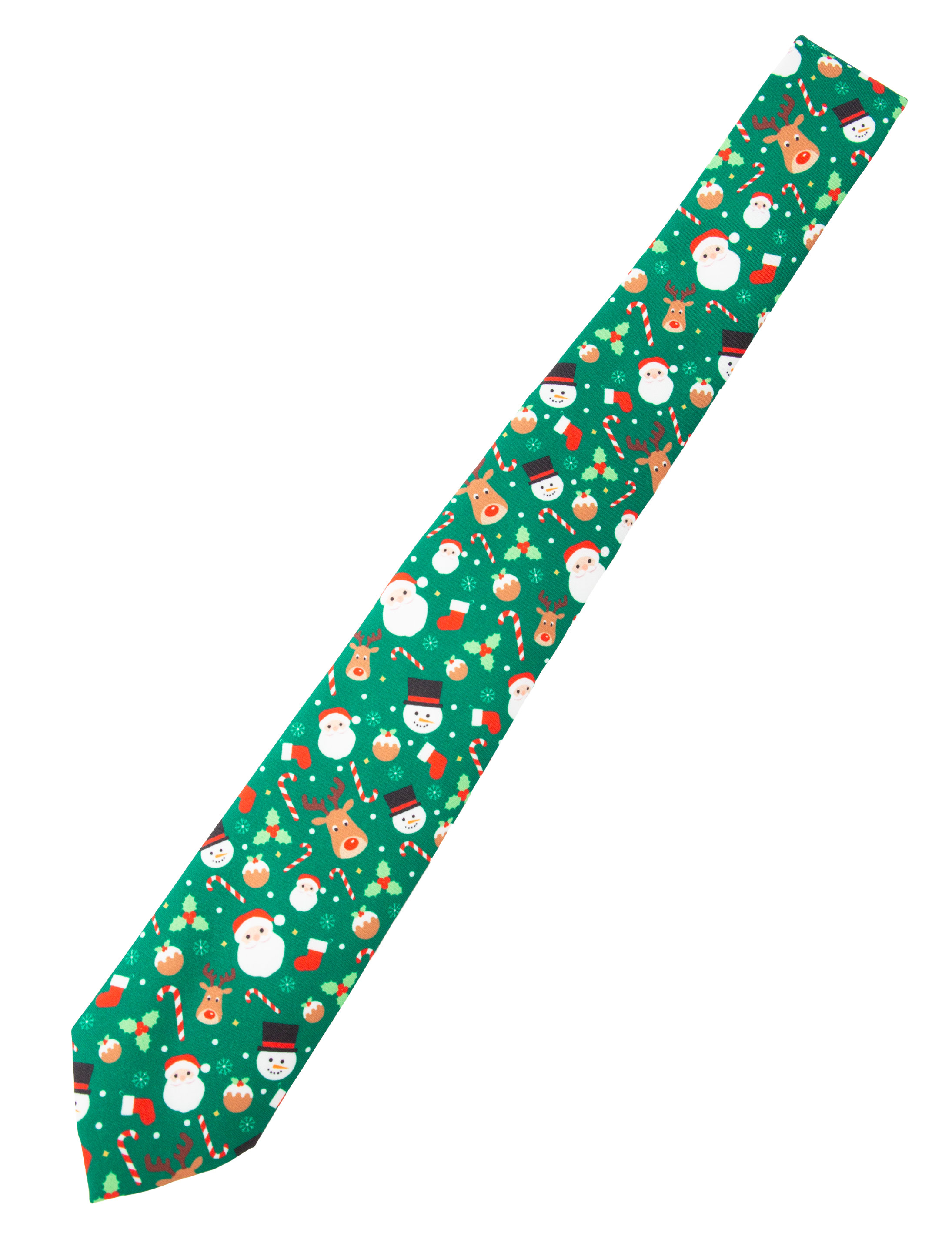 Kostümzubehör Krawatte Weihnachten grün