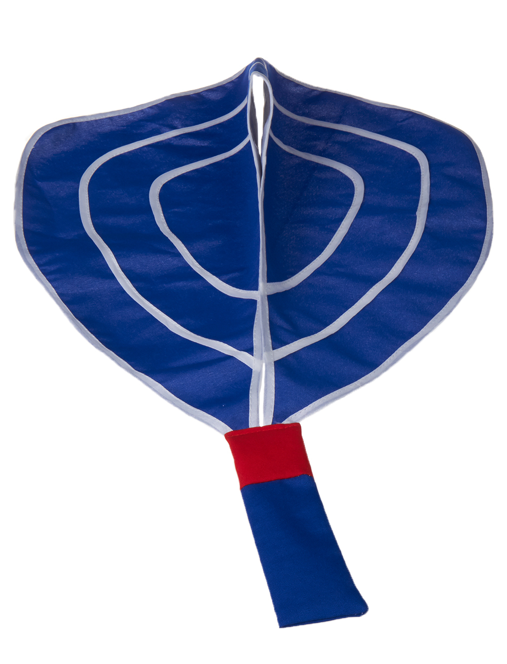 Kostümzubehör Matrosenkragen mit weißen Streifen blau