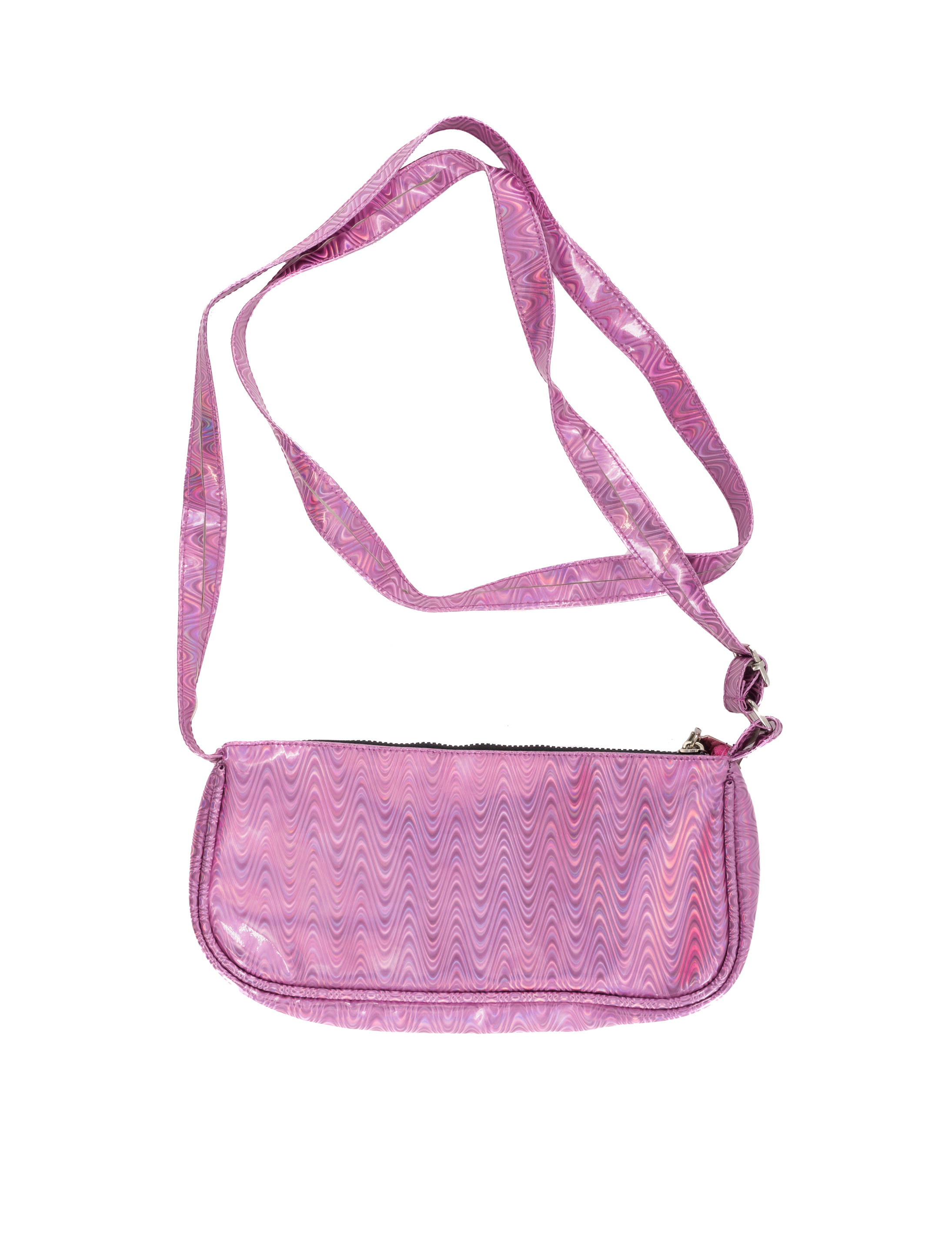 Kostümzubehör Handtasche Laser pink