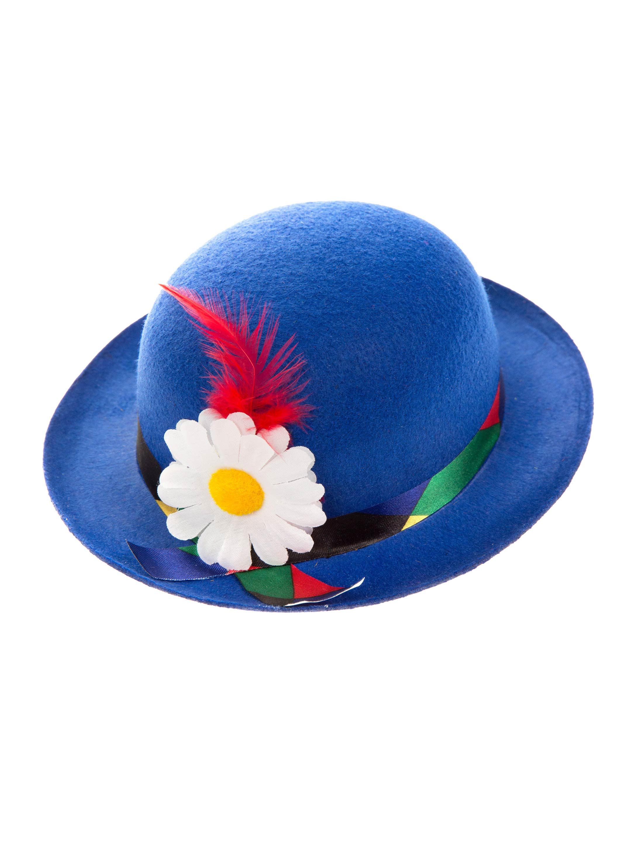 Kostümzubehör Midi Melone Clown blau