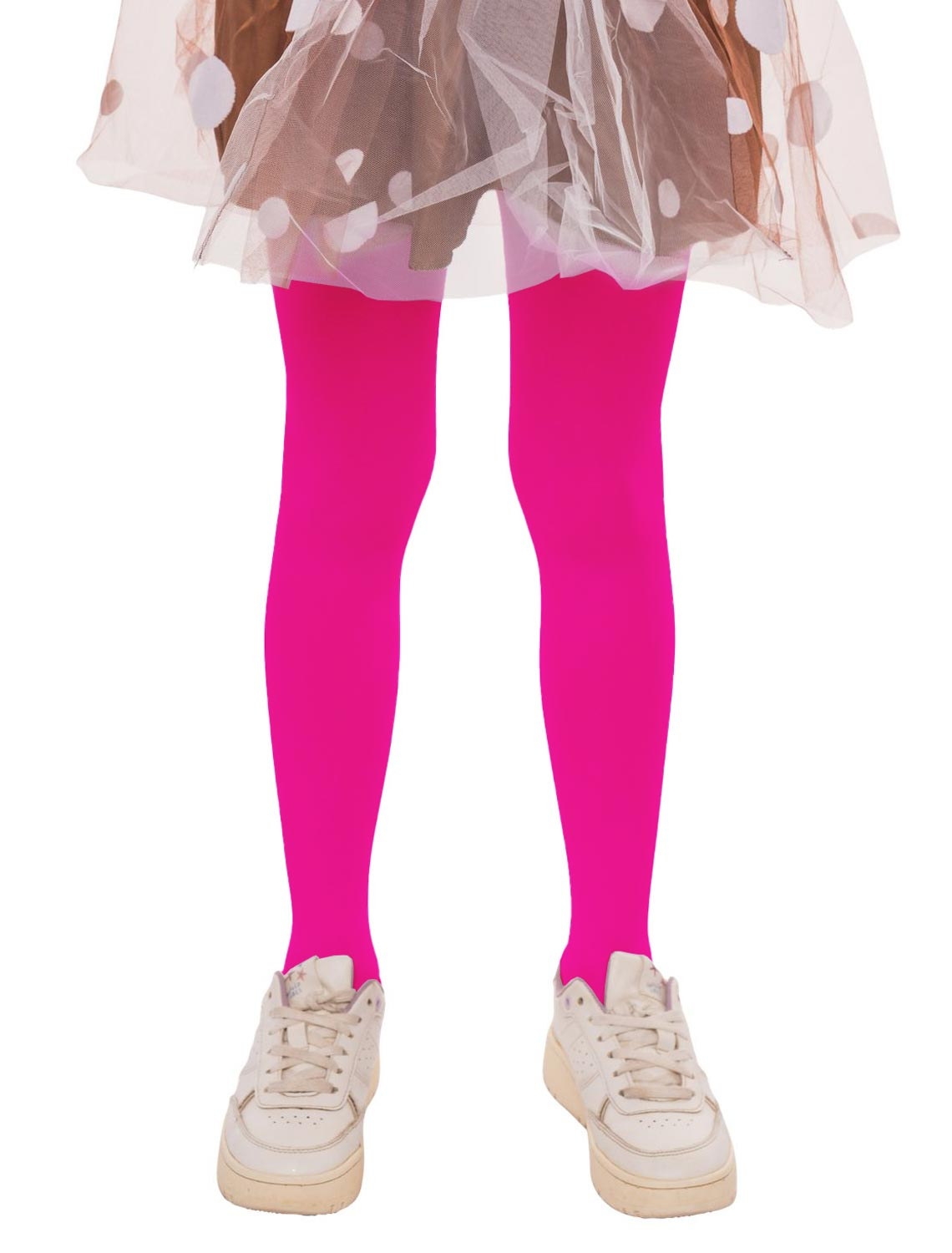 Kostümzubehör Strumpfhose Kinder pink 140/152