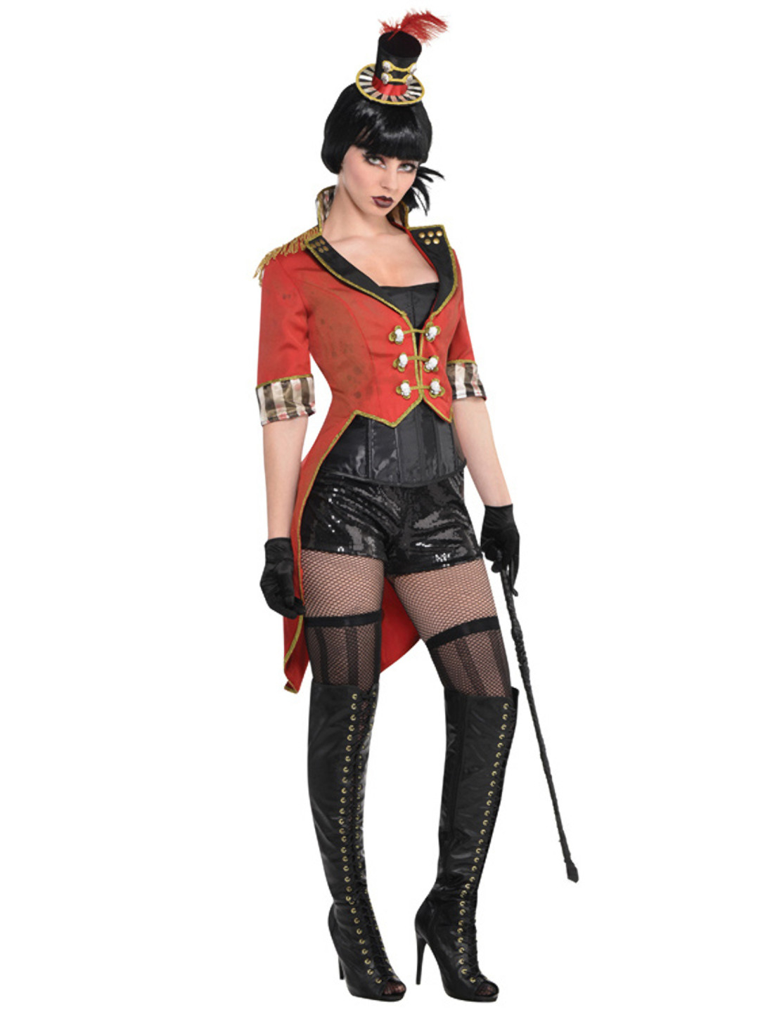 Frack Dompteurin rot one size