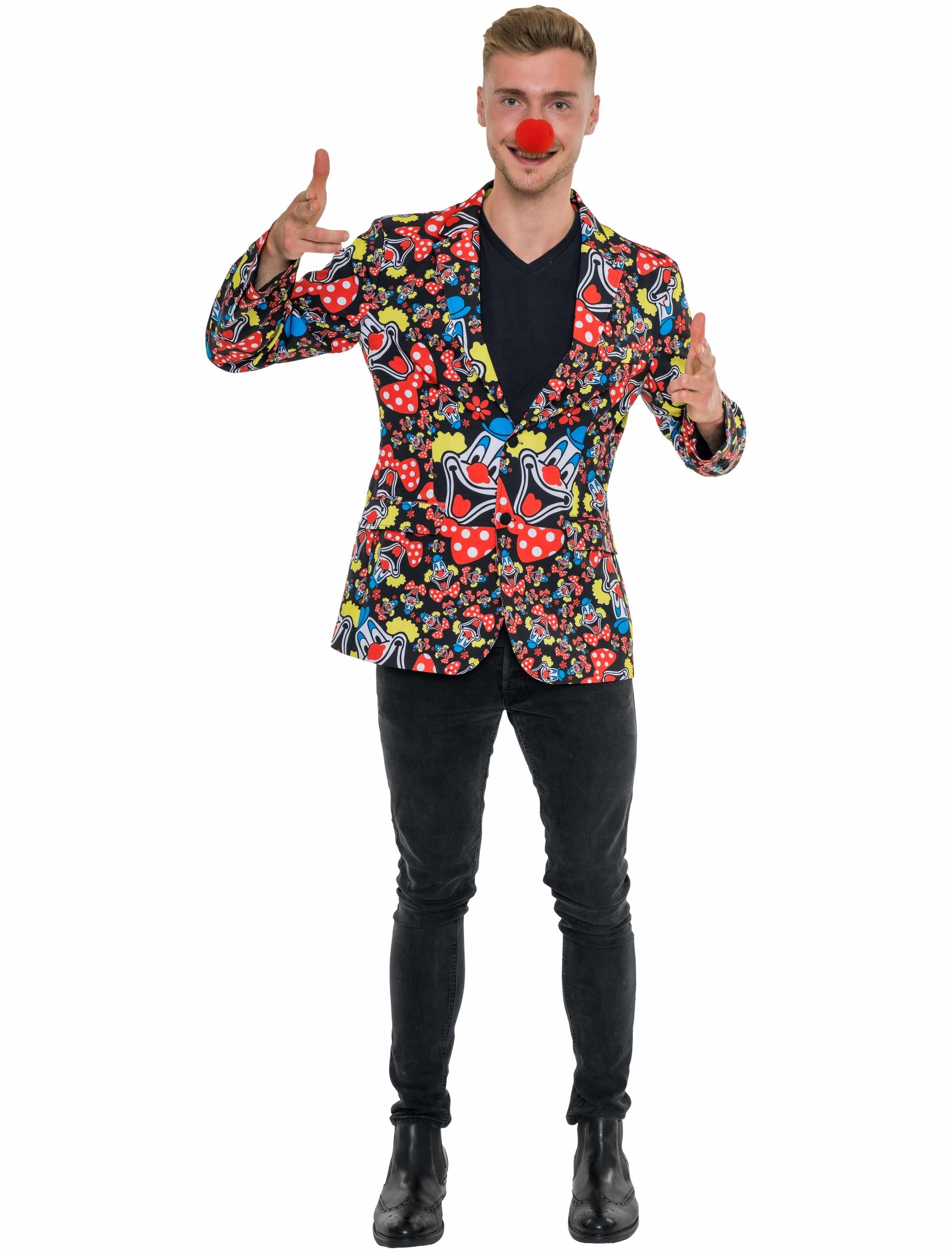 Jackett Deiters Clown Herren bunt XL Farbe: bunt