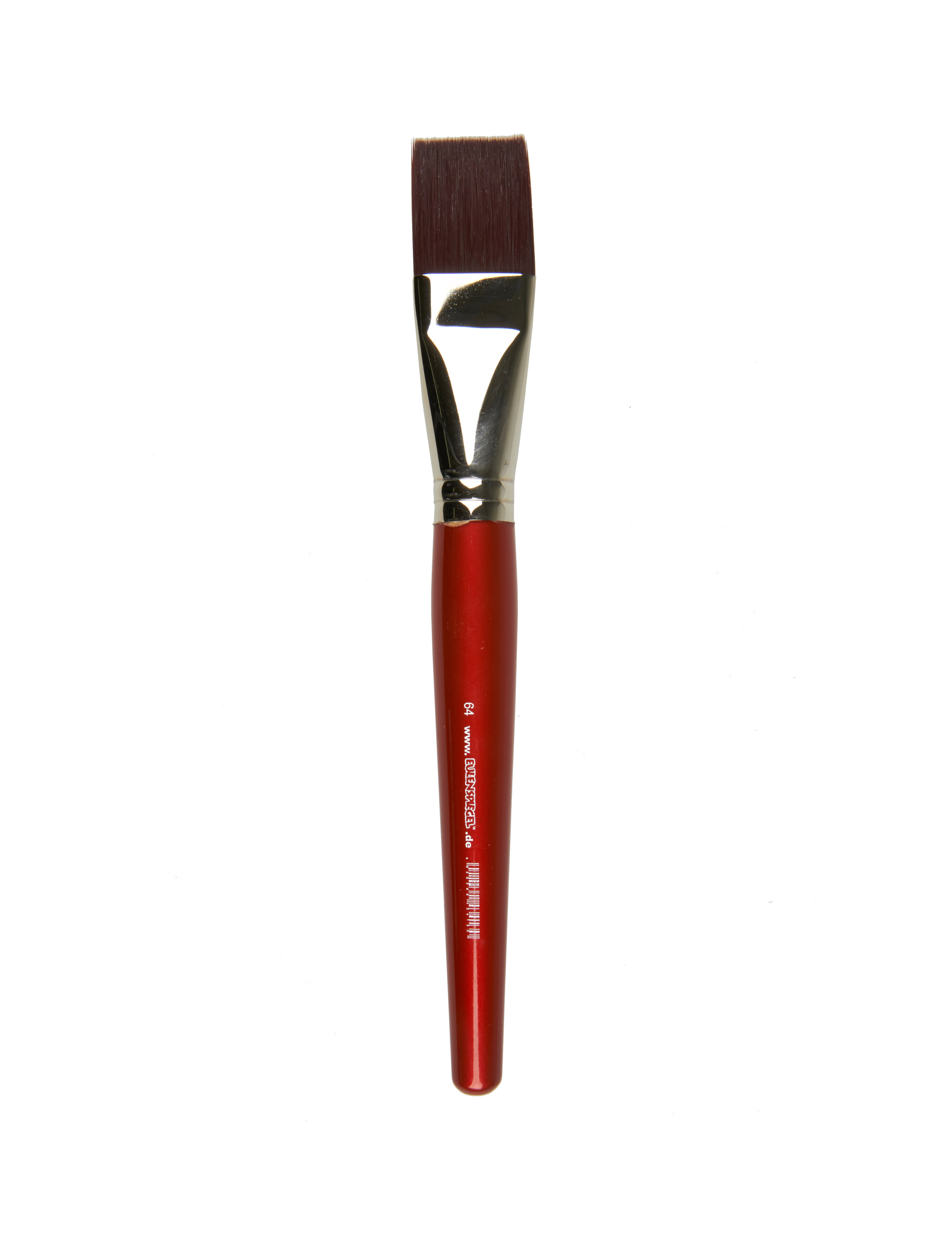 Profi-Flachpinsel (Gr. 64) Schminke für Karneval & Fasching Farbe: rot
