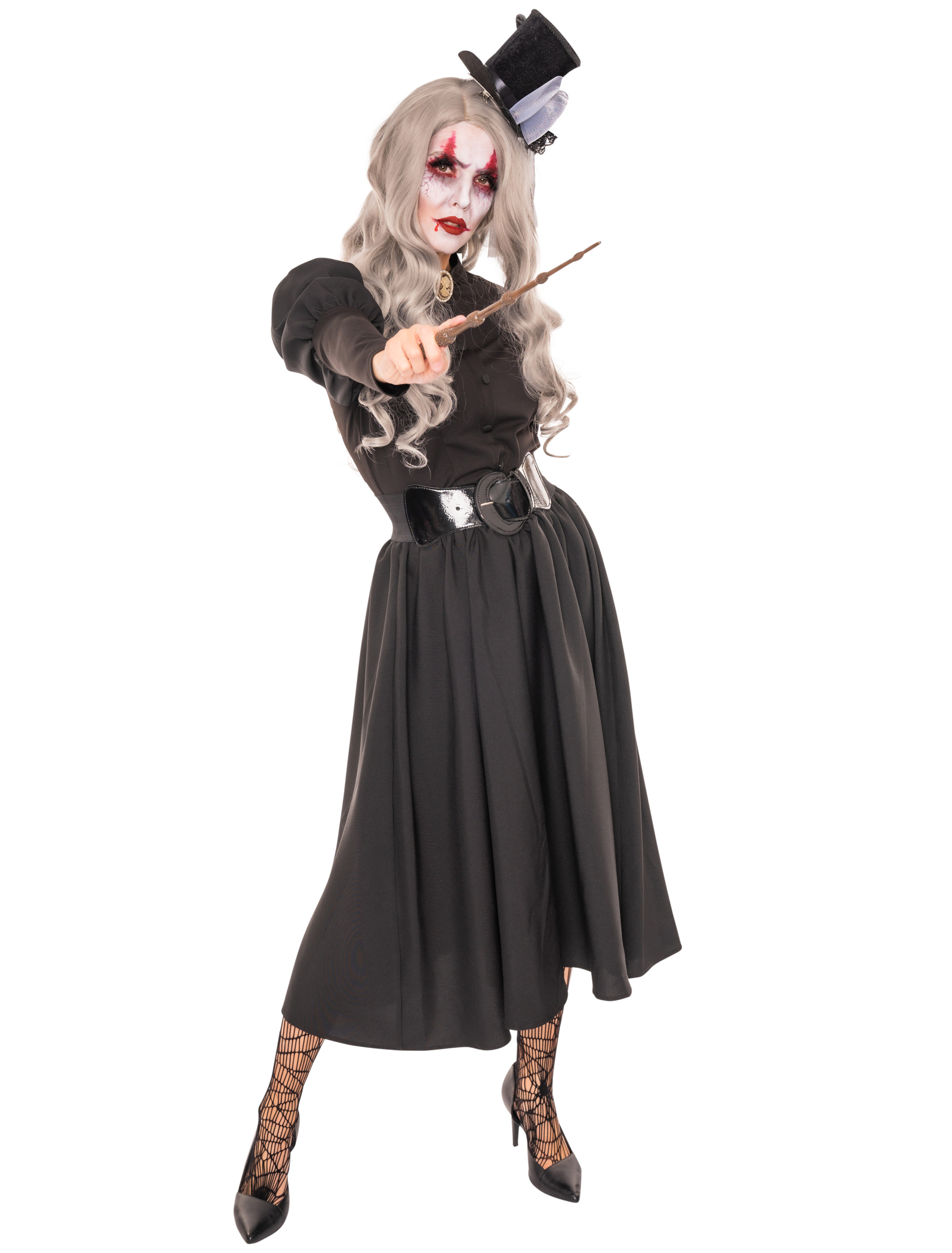 Kleid Kamee lang schwarz L