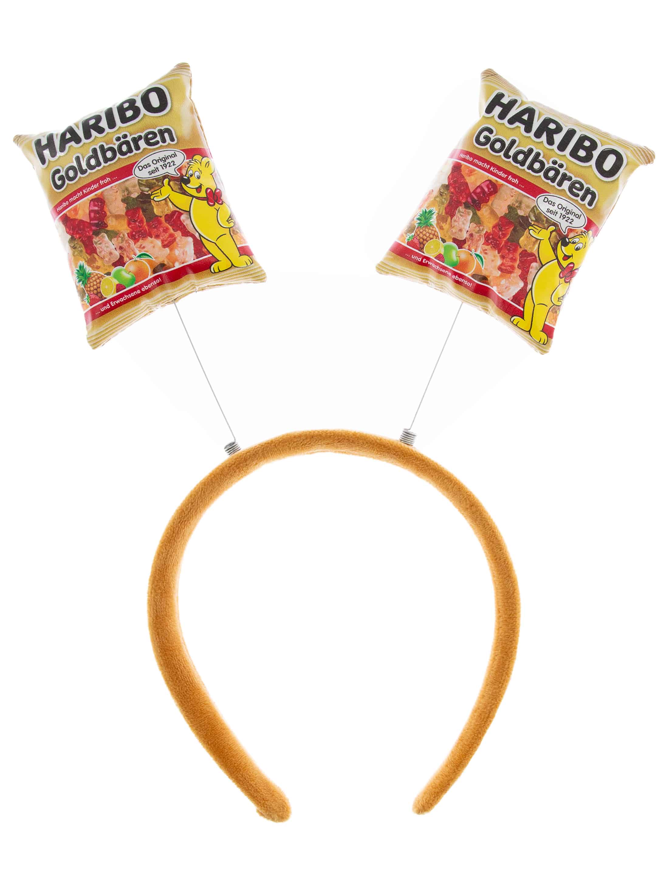 Kostümzubehör Haarreif HARIBO Goldbären bunt