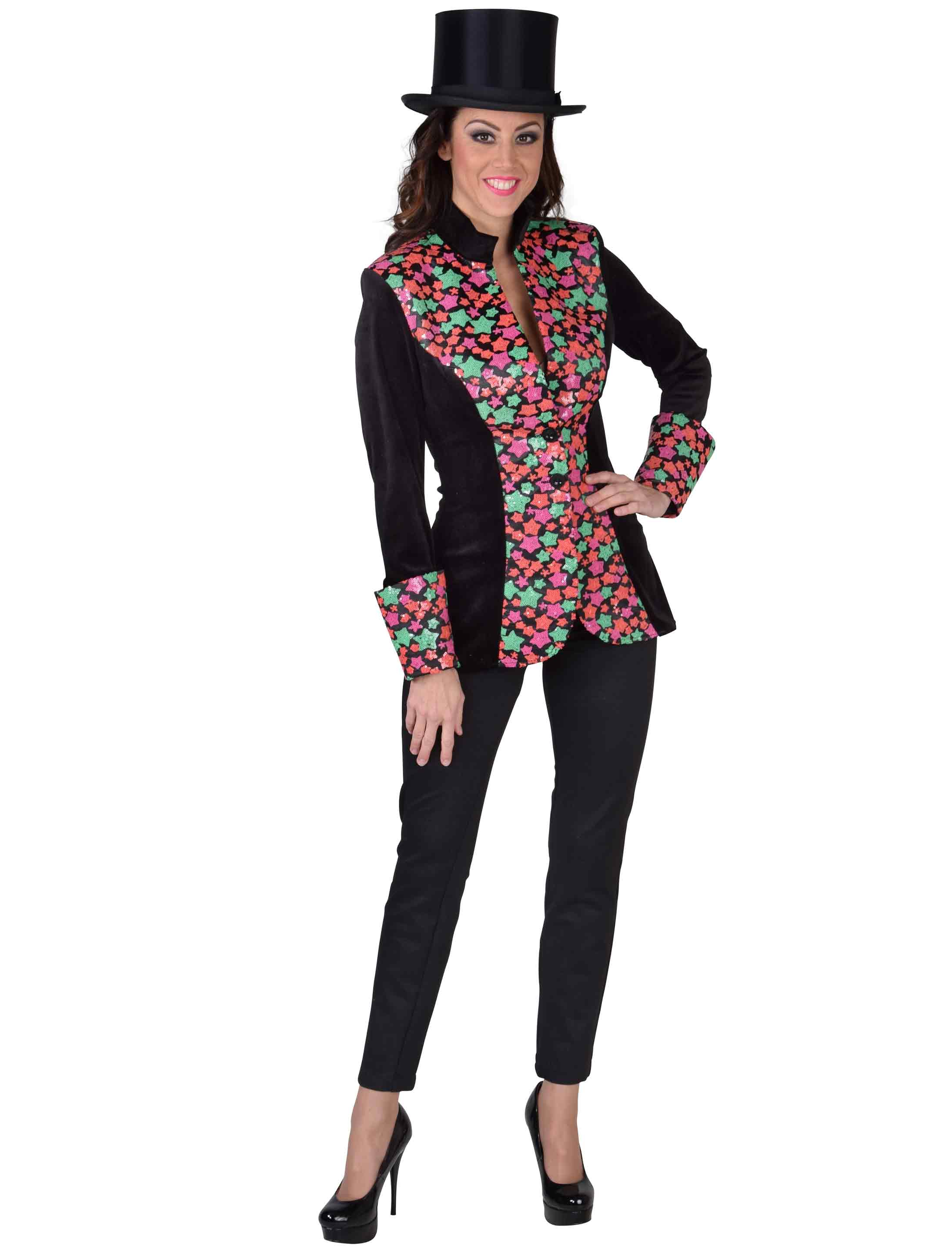 Showjacke Star Damen bunt M Farbe: bunt