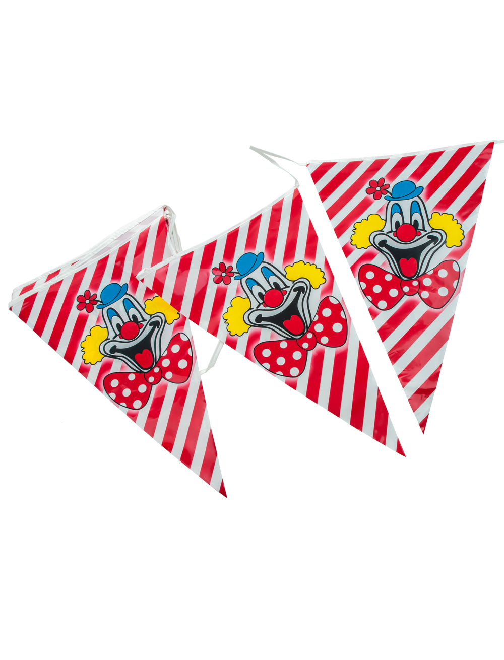 Wimpelkette Deiters-Clown 10m Farbe: bunt