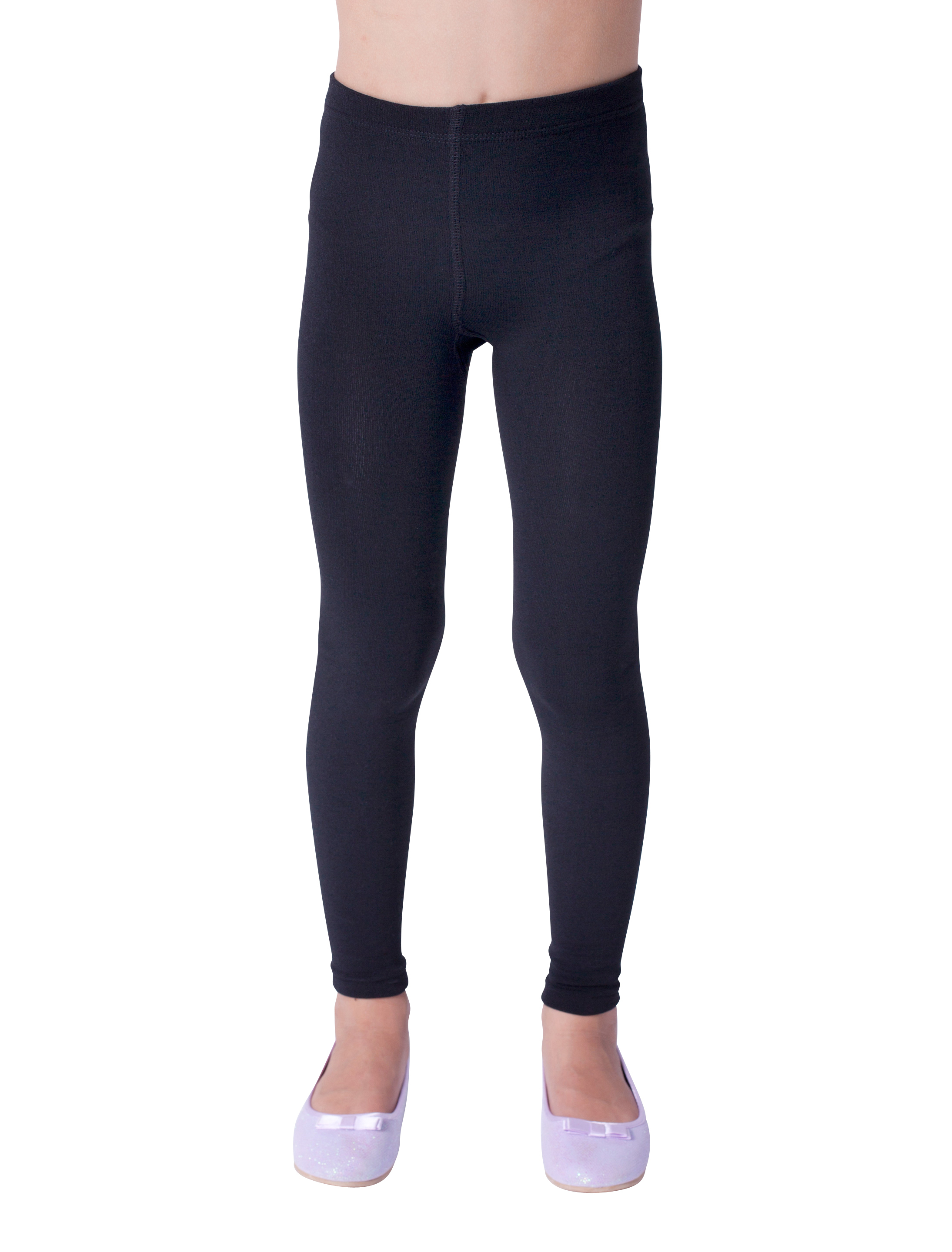 Leggings Thermo Kinder Mädchen schwarz 140-152