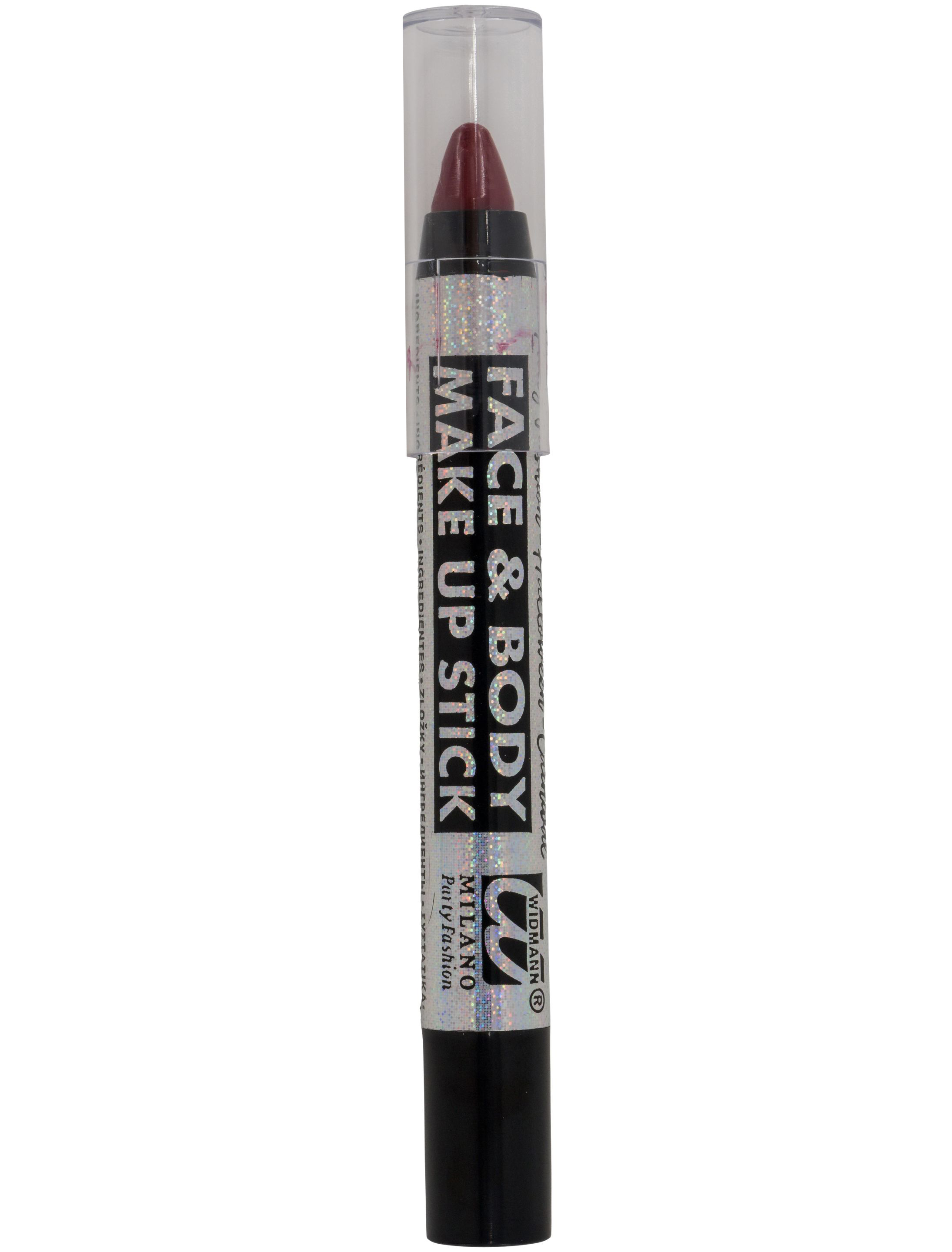 Schminkstift herausdrehbar rot Schminke für Karneval & Fasching