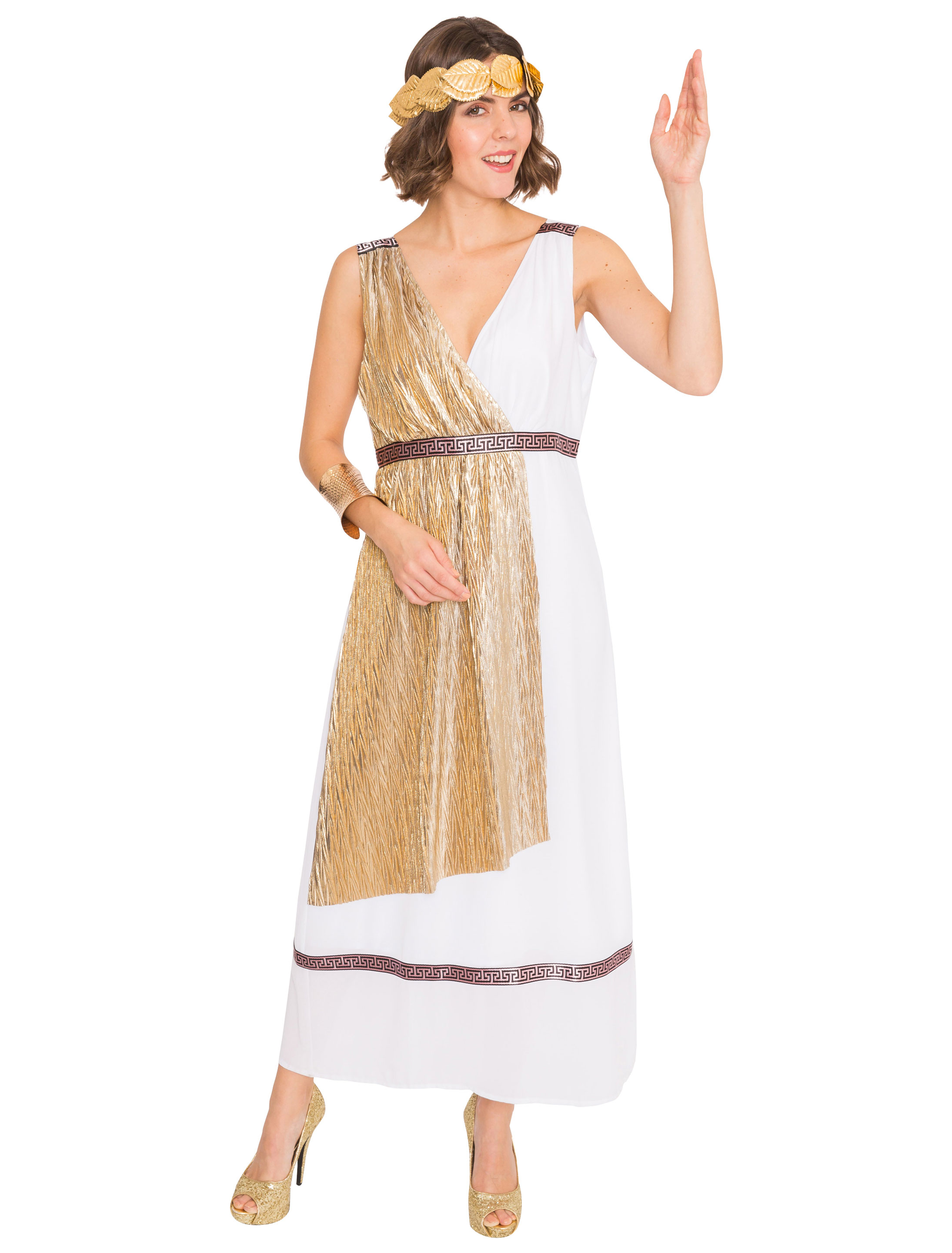 Kleid Aphrodite Damen weiß M