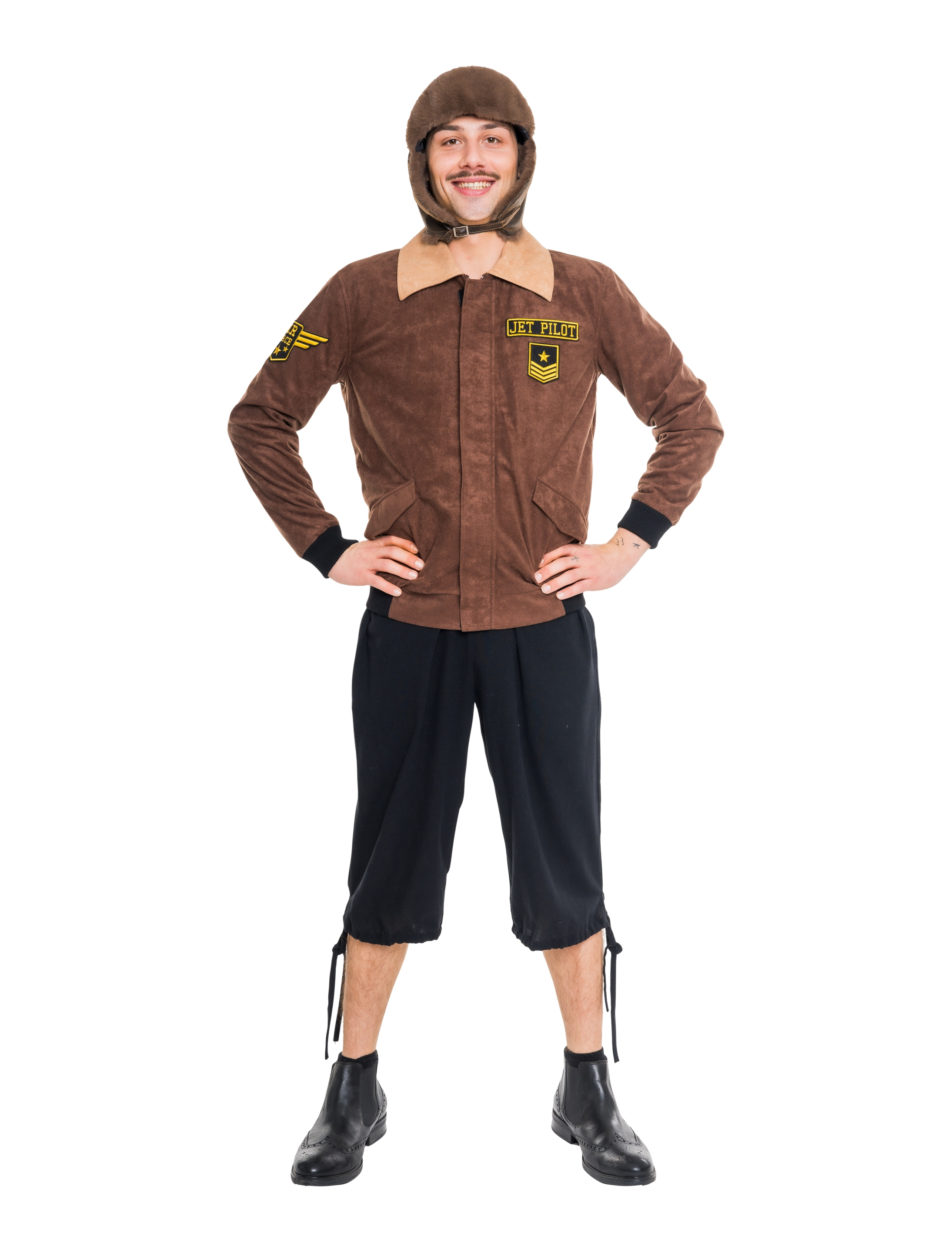 Jacke Jetpilot Herren braun L/XL