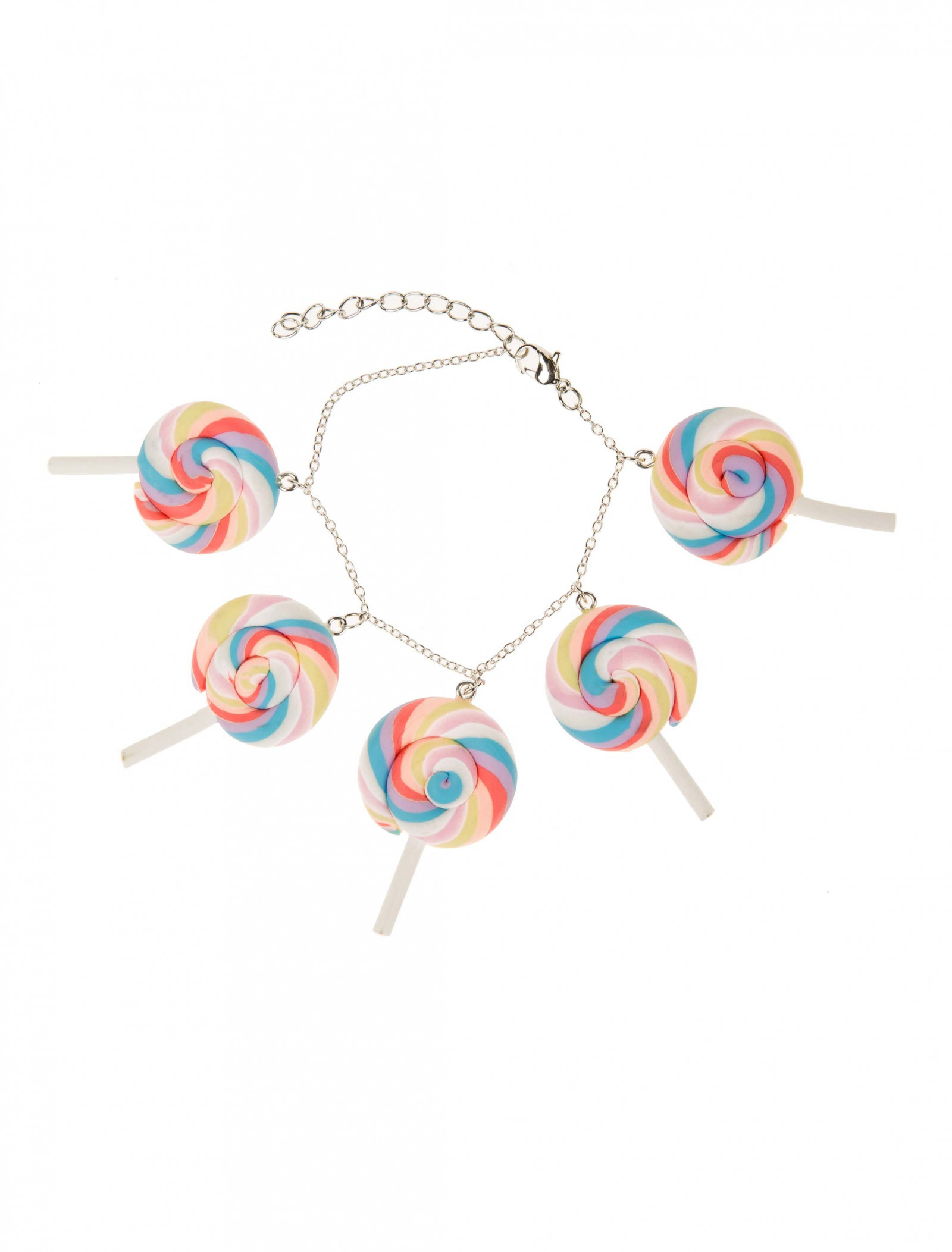 Kostümzubehör Armband Candy Lolli mehrfarbig