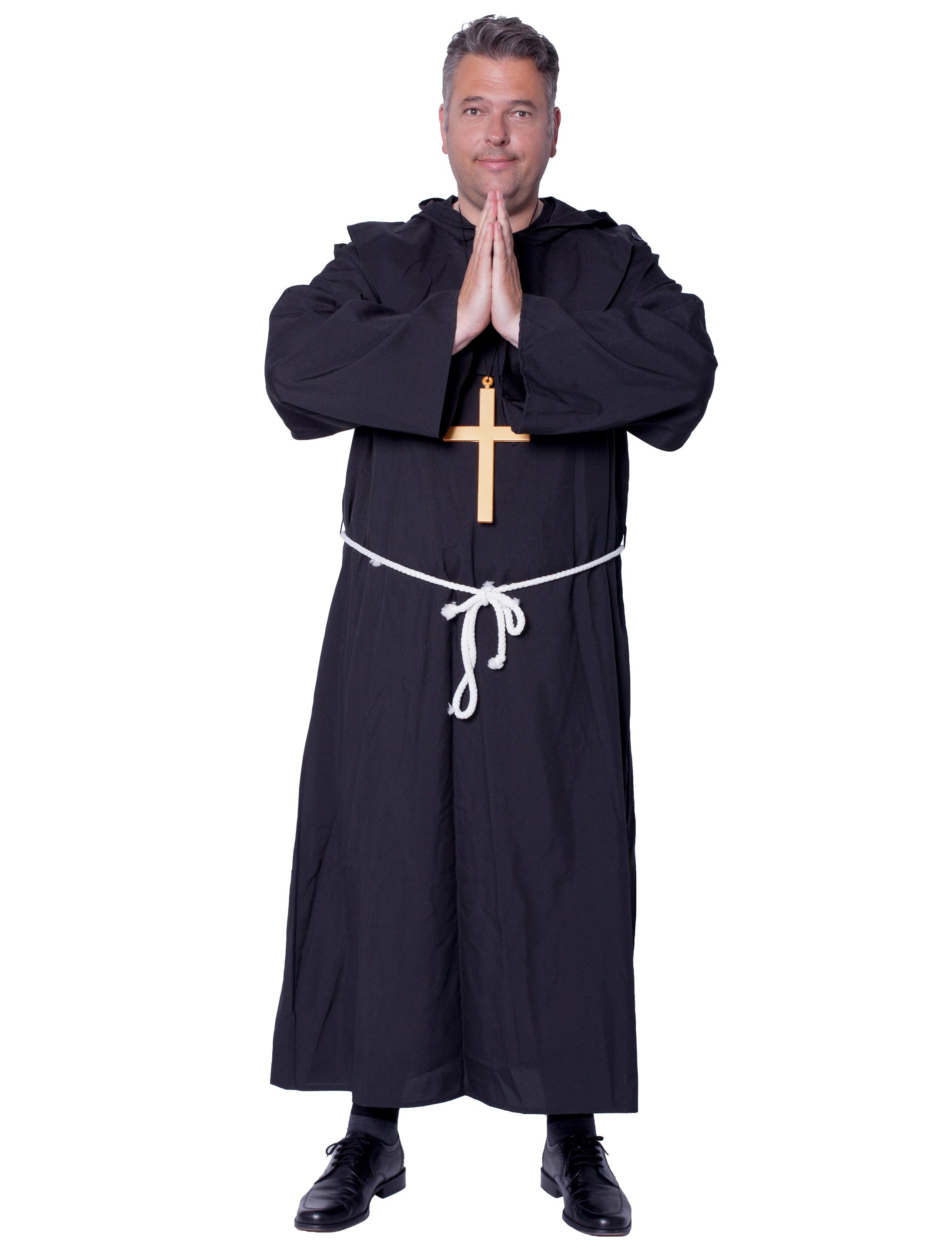 Mönch 2-tlg. schwarz 58