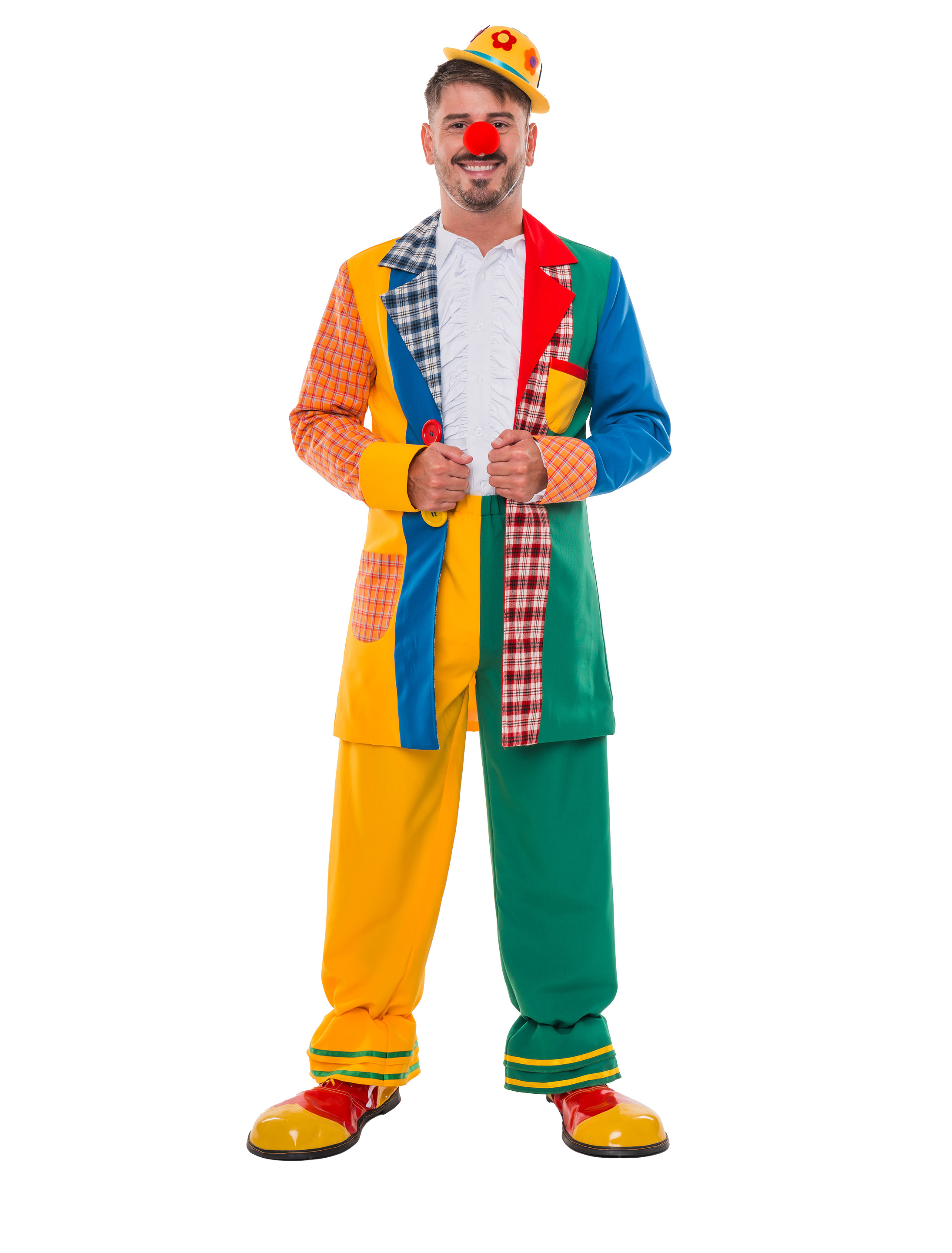 Jackett Clown bunt 2XL/3XL Farbe: bunt