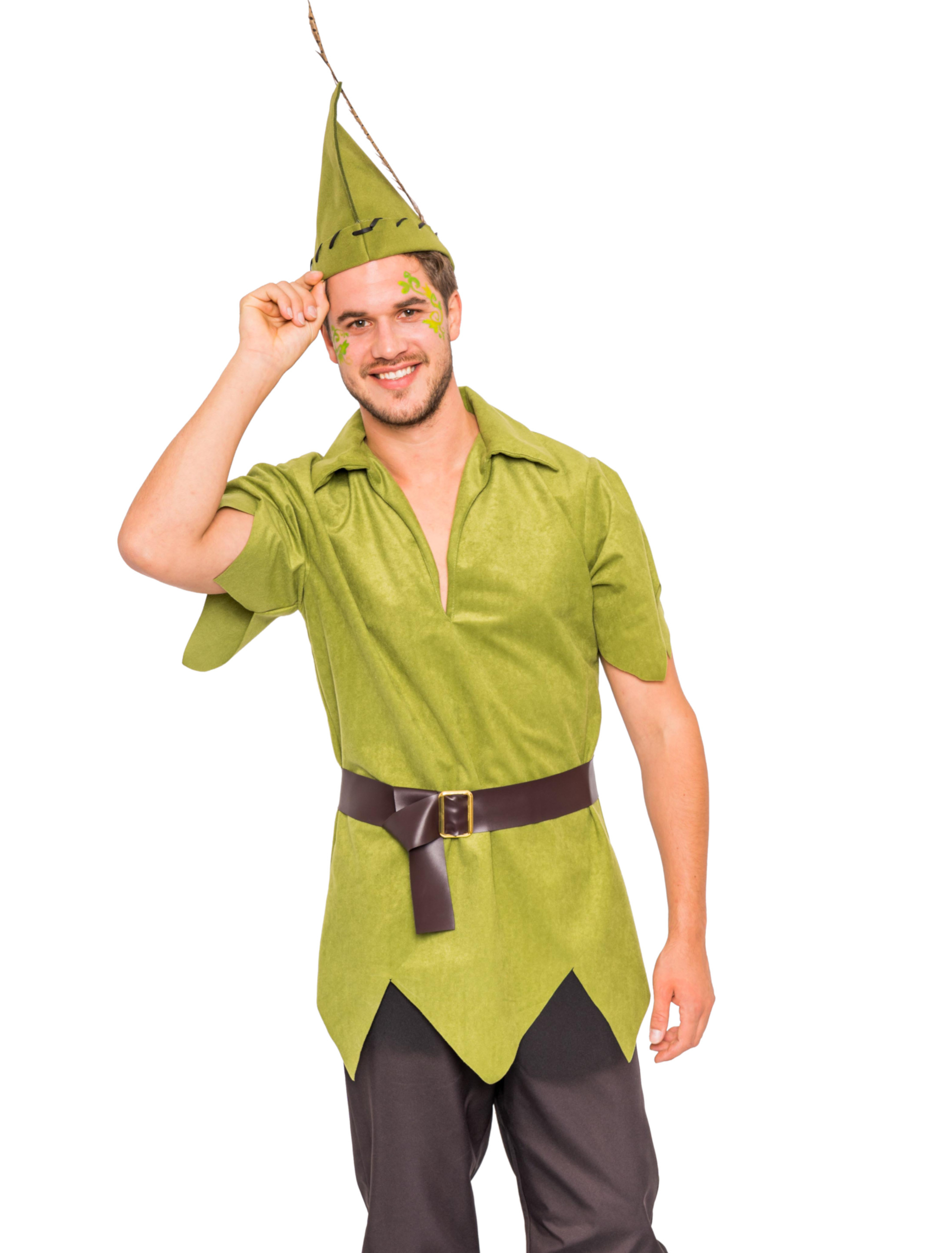 Oberteil Waldelf Herren 2-tlg. grün 2XL